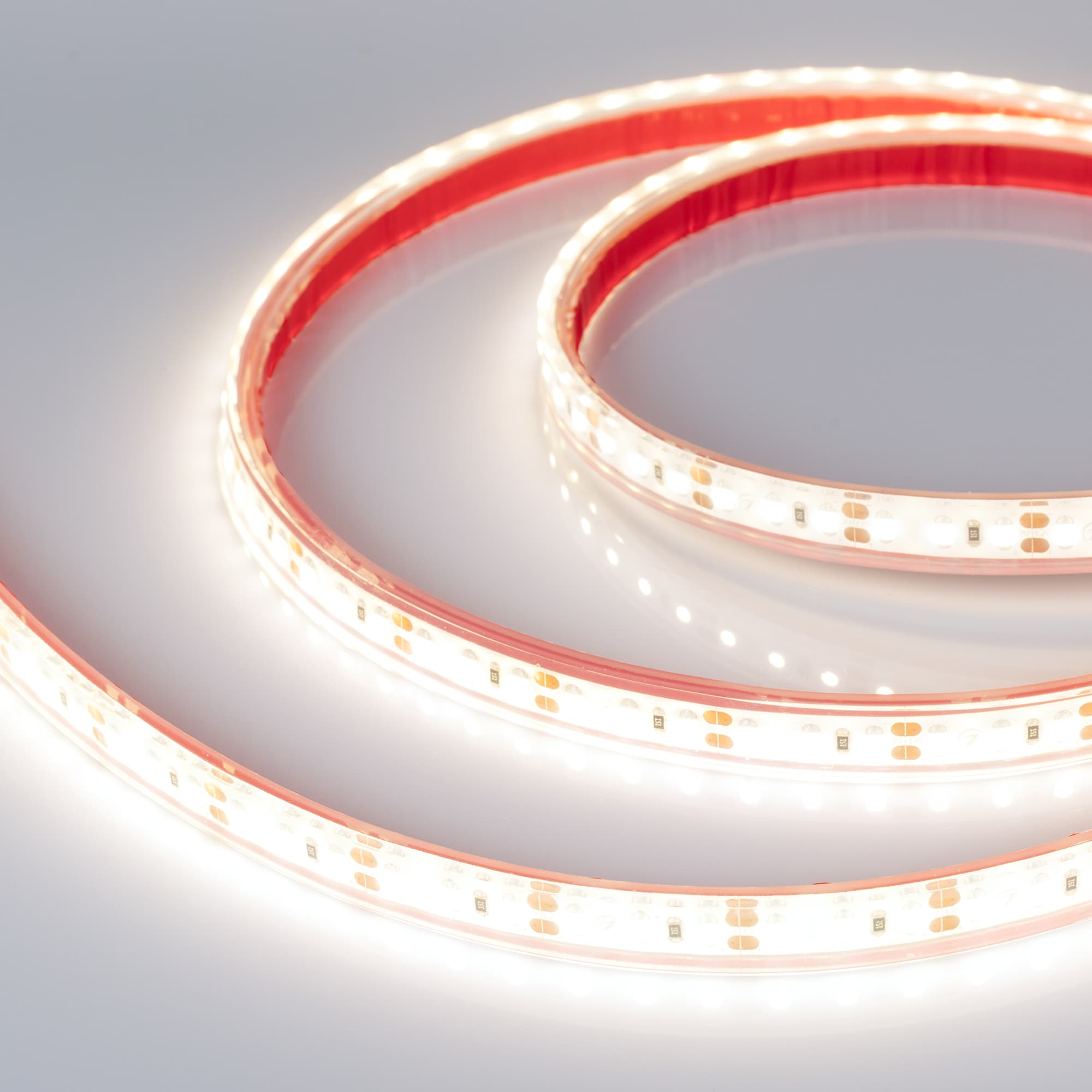 Светодиодная лента RTW 2-5000PGS 12V Cool 2x (3528, 600 LED, LUX) (Arlight, 9.6 Вт/м, IP67) 016833(1) — фото 3