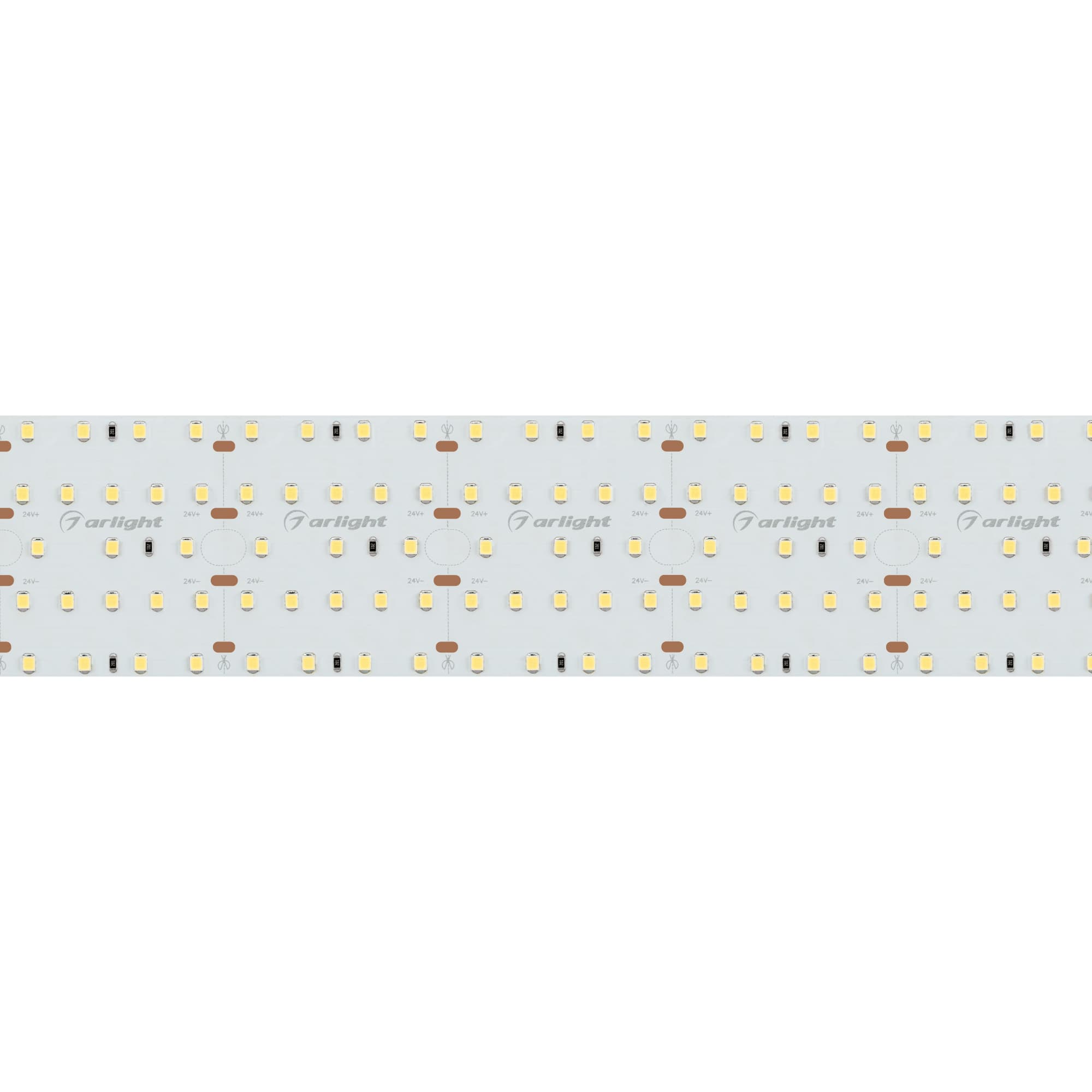 Светодиодная лента S2-2500 24V Warm 2700K 59mm (2835, 420 LED/m, LUX) (Arlight, 30 Вт/м, IP20) 023407 — фото 2