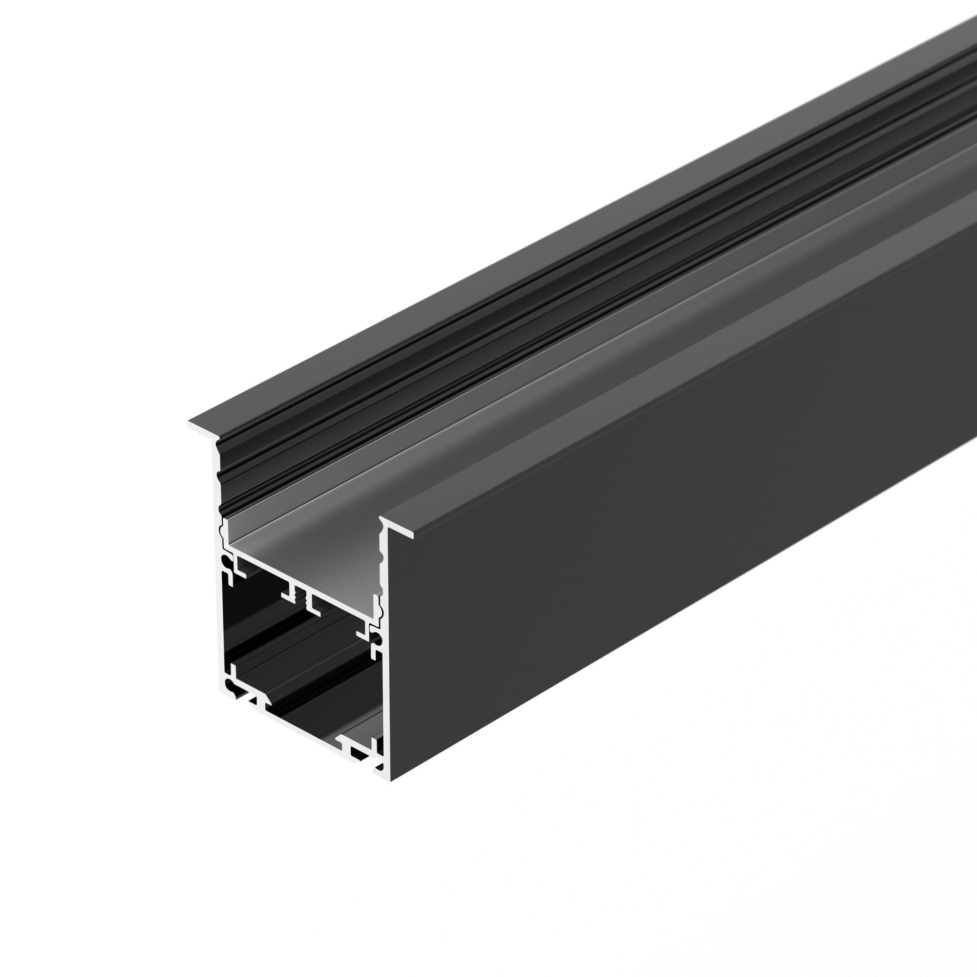 Профиль SL-LINIA52-3L-F-2000 ANOD BLACK (Arlight, Алюминий) 044685 Arlight — фото 3