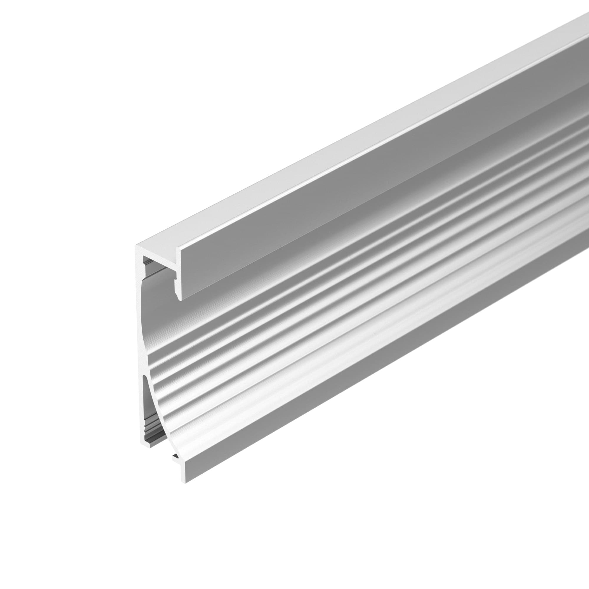 Профиль с экраном ALU-WALL-US-2000 ANOD+FROST (Arlight, Алюминий) 014909 Arlight — фото 2