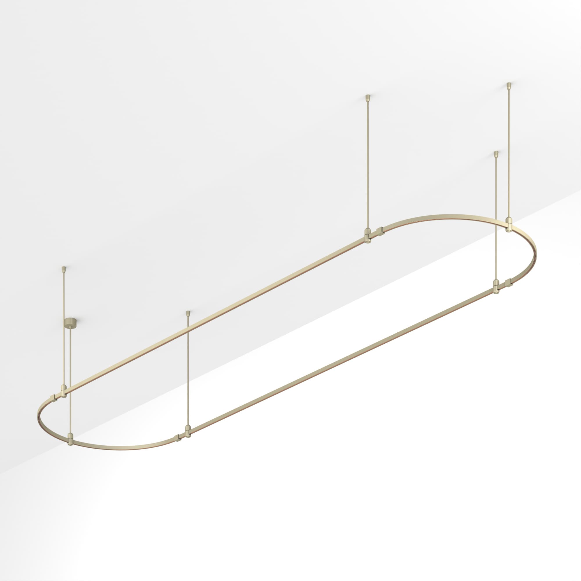 Основание ART-APRIORI-OVAL-ROD-800-4000x1000 (OG) (Arlight, IP20 Металл, 3 года) 054405