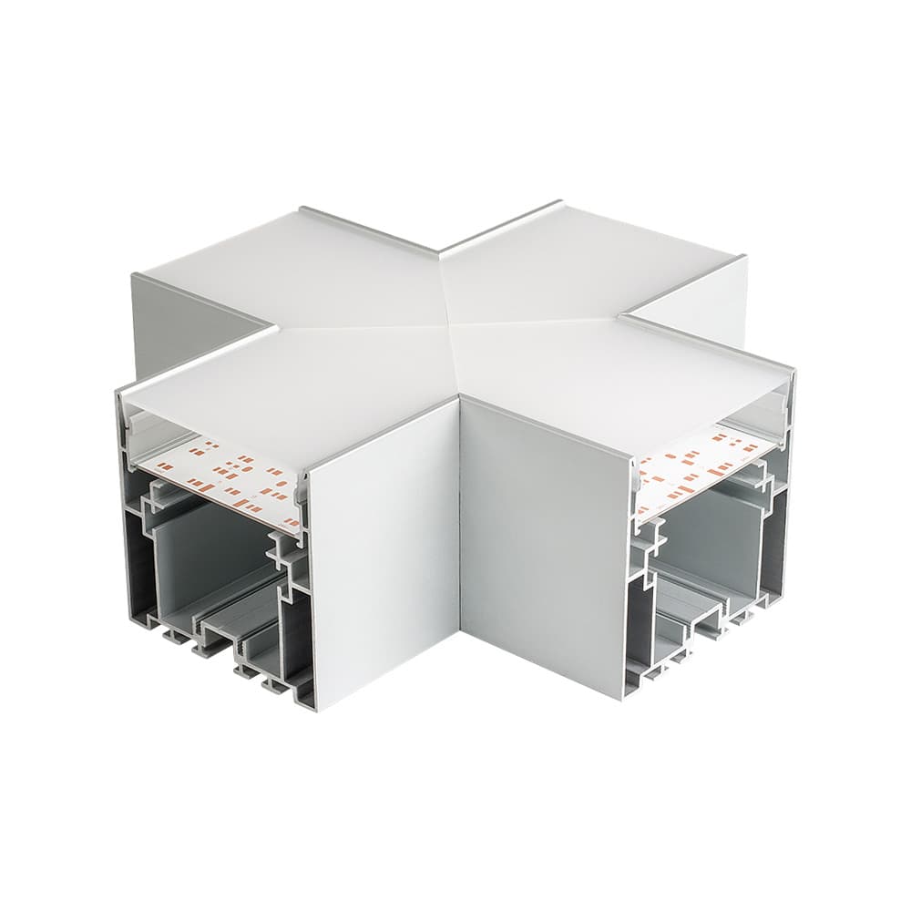 Угол S2-LINE-7977-X90 крестовой (Arlight, Металл) 021265 Arlight — фото 1