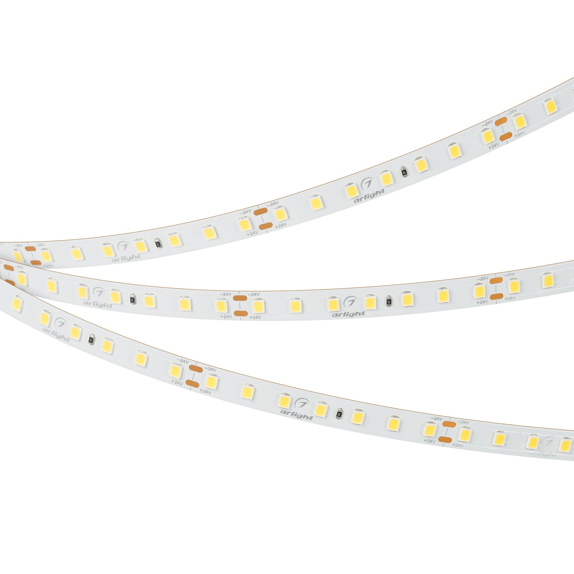 Светодиодная лента UL-A112-8mm 24V Warm3000 (12 W/m, IP20, 5m) (Arlight, 7 лет) 052746 — фото 2