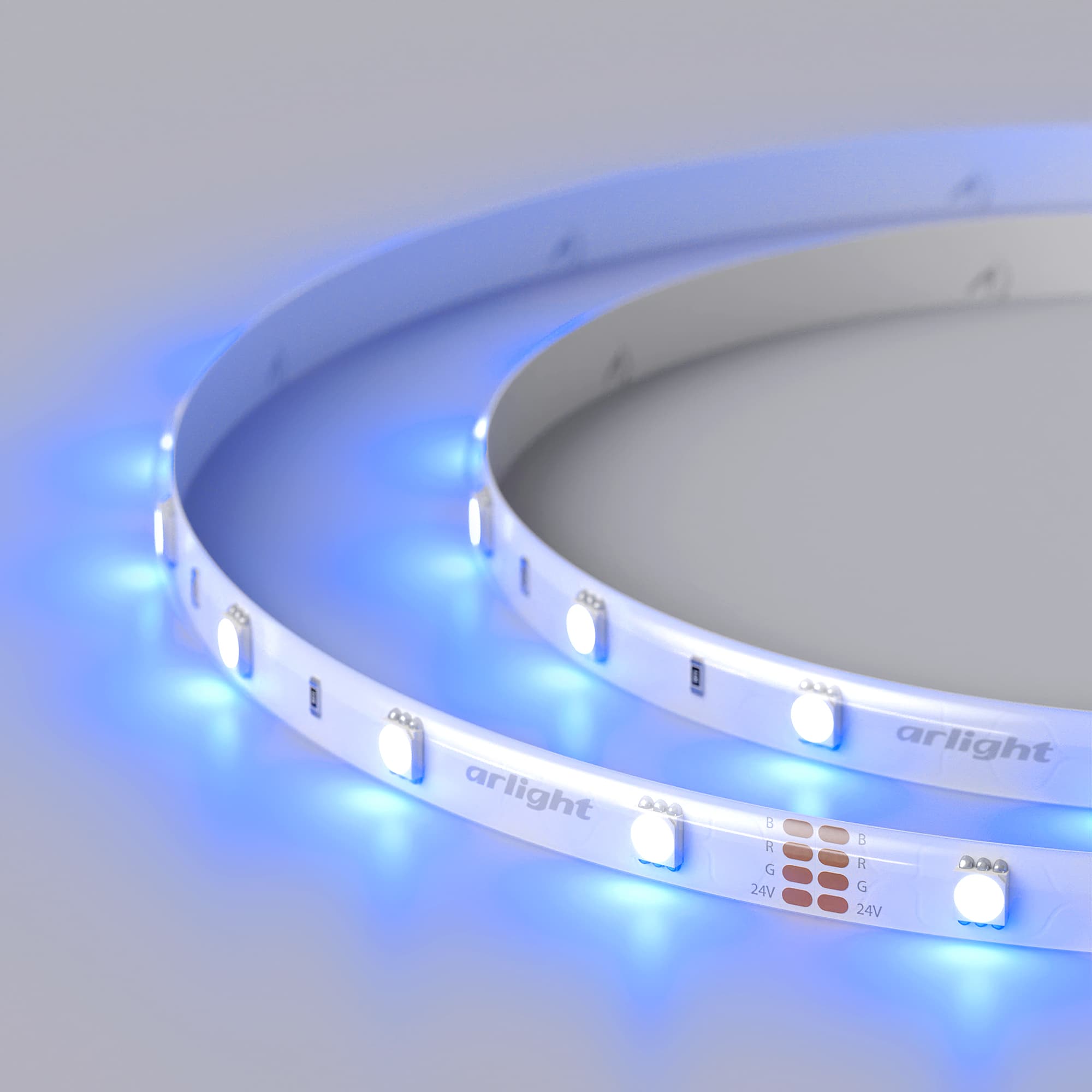 Светодиодная лента RTW 2-5000SE 24V RGB (5060, 150 LED, LUX) (Arlight, 7.2 Вт/м, IP65) 021732(1) — фото 9
