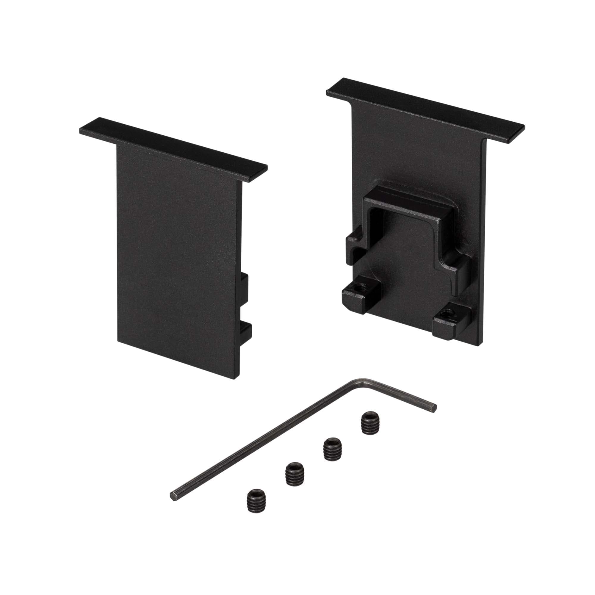 Заглушка SL-COMFORT-2542-F BLACK глухая (Arlight, Металл) 031782 Arlight