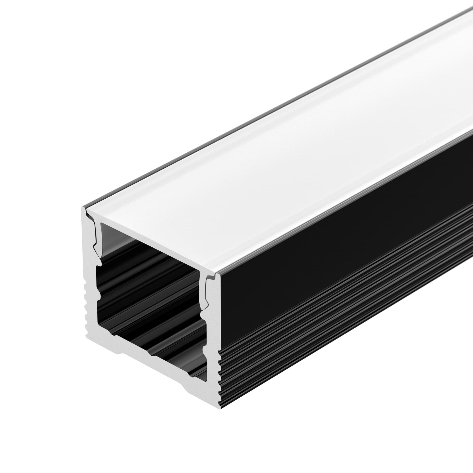 Профиль SL-SLIM-H13M-2000 BLACK (Arlight, Алюминий) 032997 — фото 1