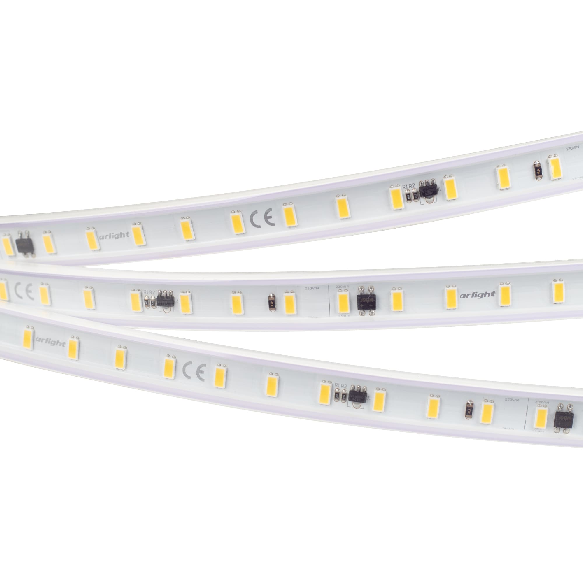 Светодиодная лента герметичная ARL-PV-С72-15.5mm 230V White6000 (14 W/m, IP65, 5630, 50m) (Arlight, 14.4 Вт/м, IP65) 027051(2) — фото 3