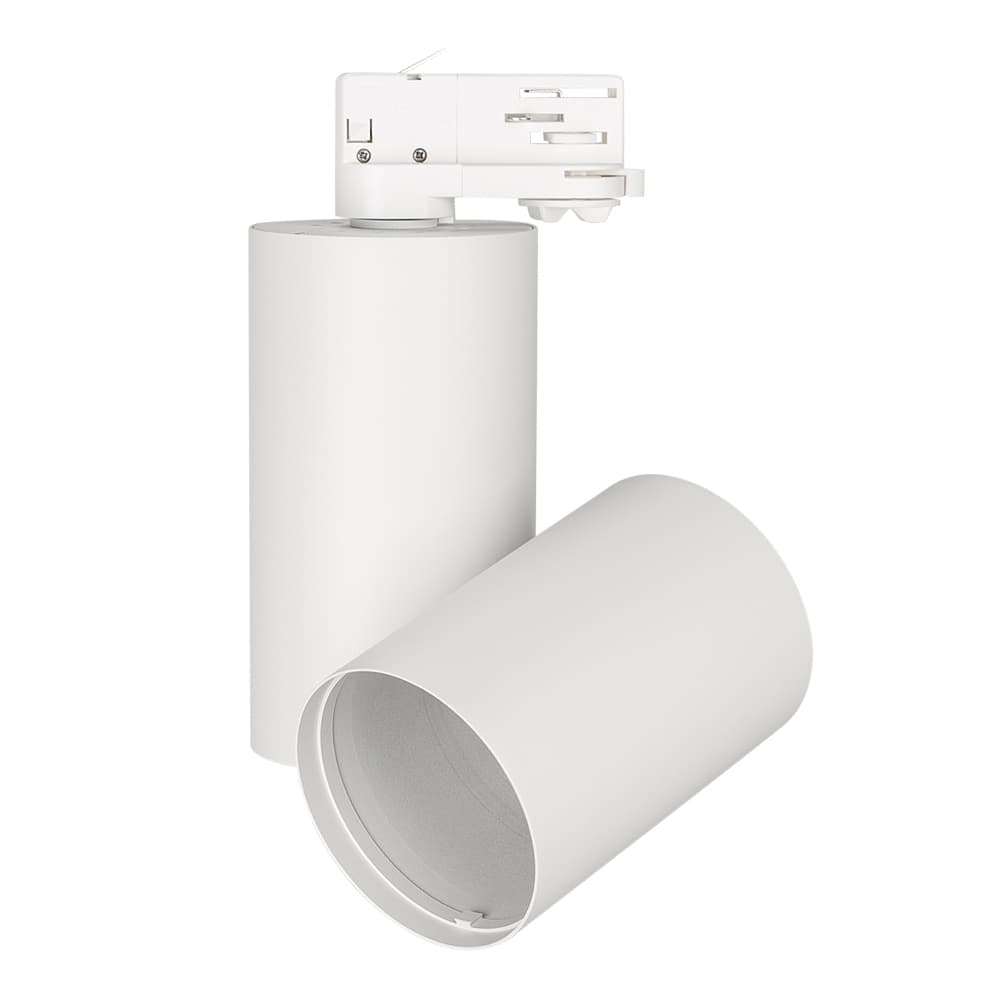 Корпус SP-POLO-TRACK-4TR-TURN-R85 (WH, 1-3, 350mA) (Arlight, IP20 Металл, 3 года) 024231