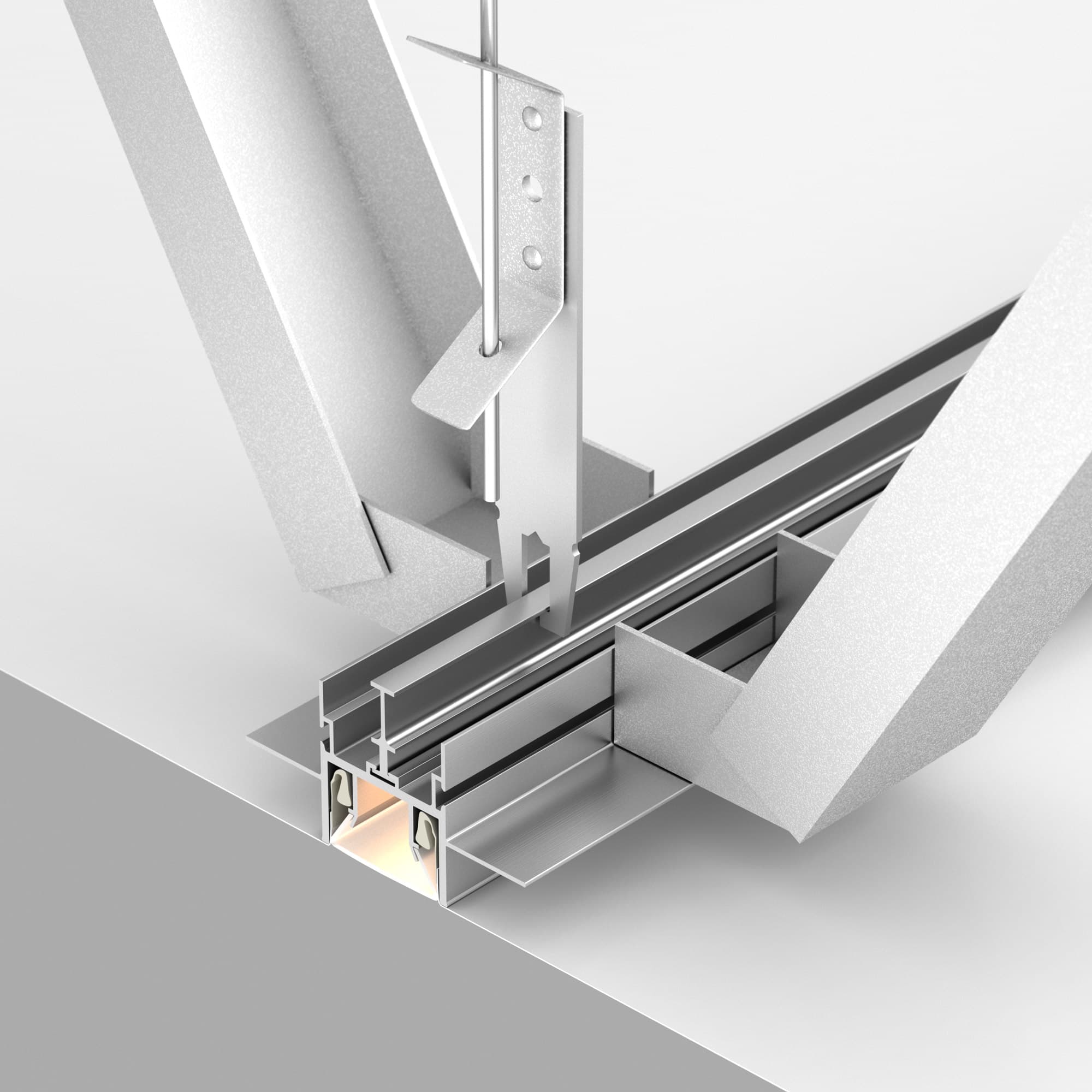 Профиль-держатель FOLED-RAIL-2000 (Arlight, Алюминий) 025232 — фото 3