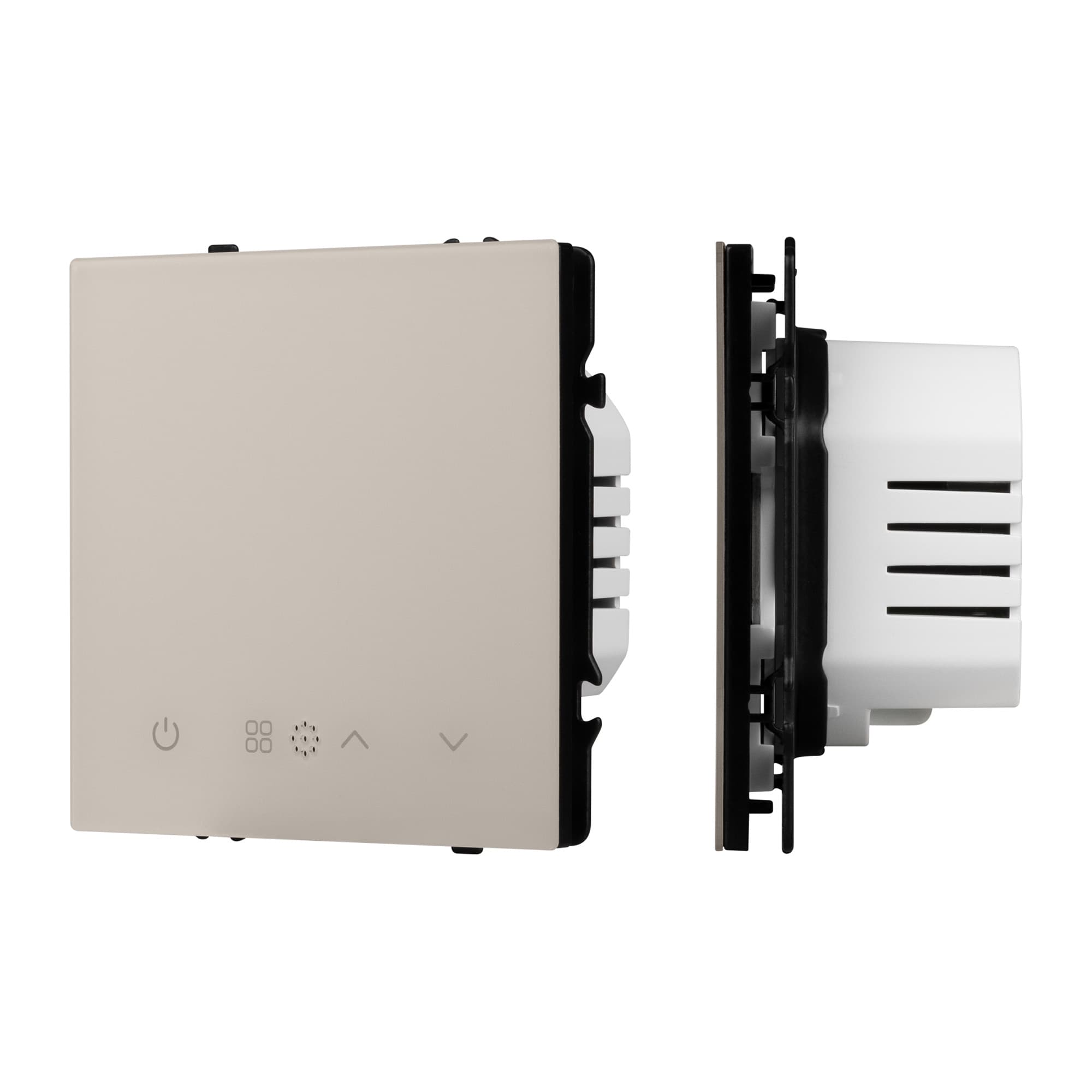 Терморегулятор SWT-NOBE-MTE-SFPL-CA (электрический тёплый пол) (Arlight, Кашемир) 061903