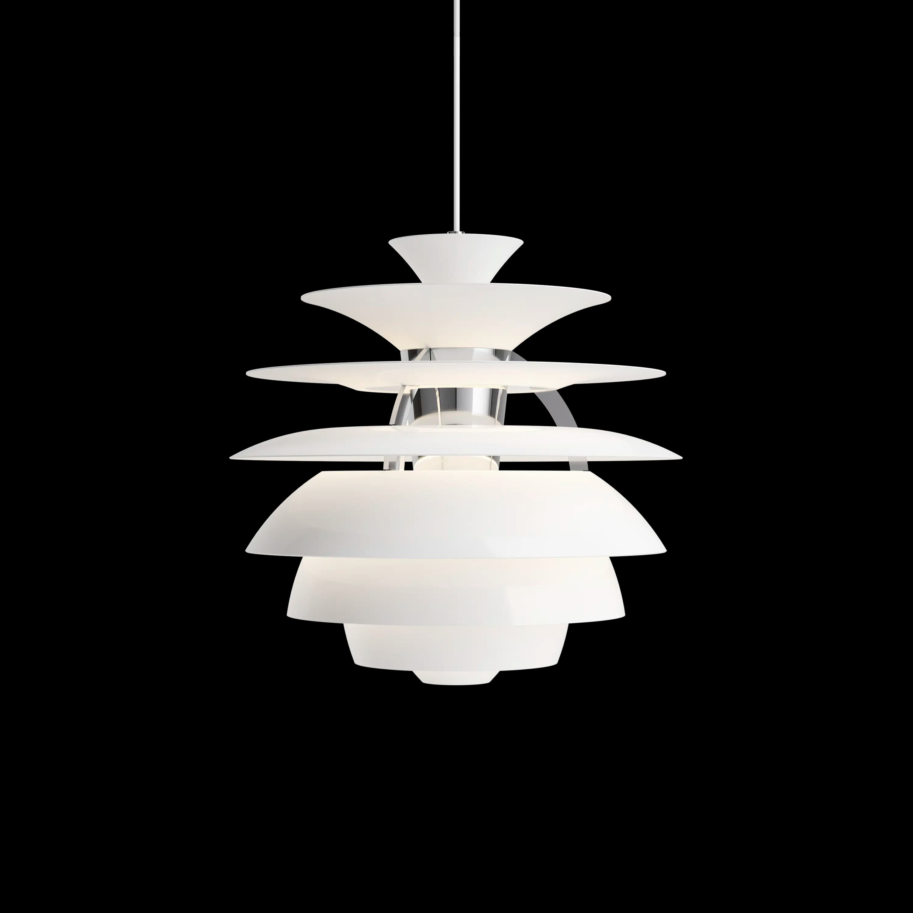 Louis Poulsen PH Snowball White/high lustre chrome plated — фото 1