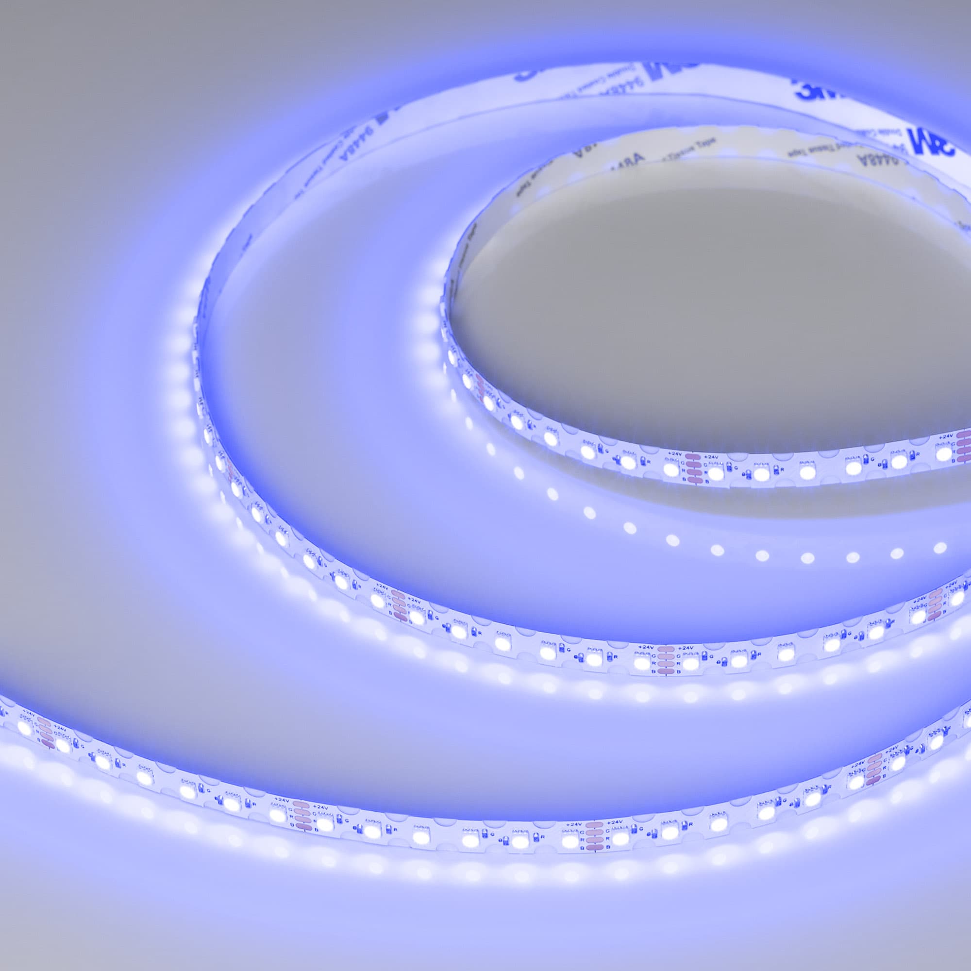 Светодиодная лента RZ-A120-8mm 24V RGB (12 W/m, IP20, 2835, 5m) (Arlight, -) 042911 — фото 4