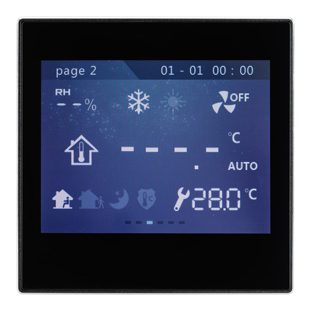 Панель Sens SR-KN3521-IN Black (KNX, MULTI) (Arlight, -) 023037 — фото 9