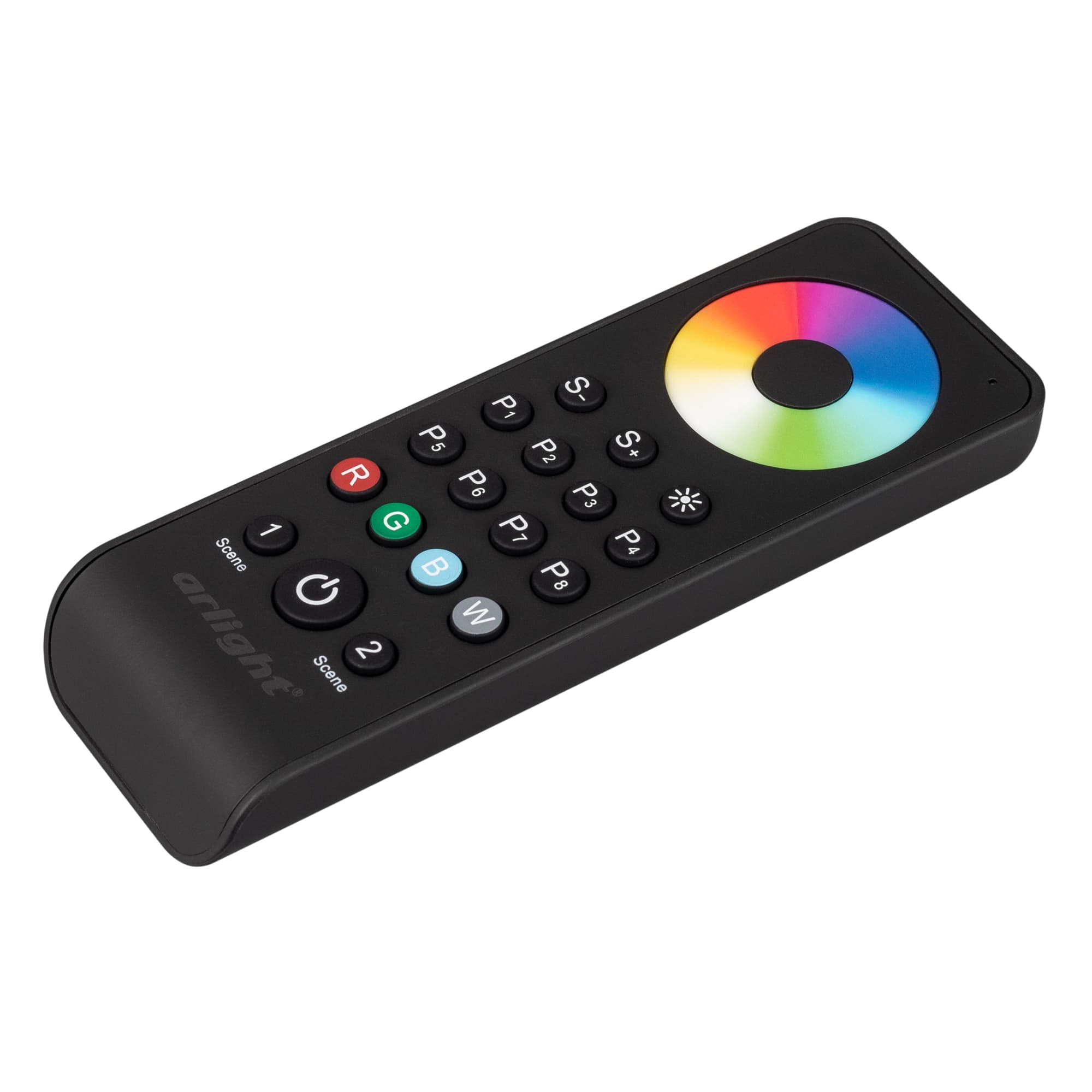 Пульт SMART-R43-RGBW Black (1 зона, 2.4G) (Arlight, IP20 Пластик, 5 лет) 031937 Arlight — фото 1