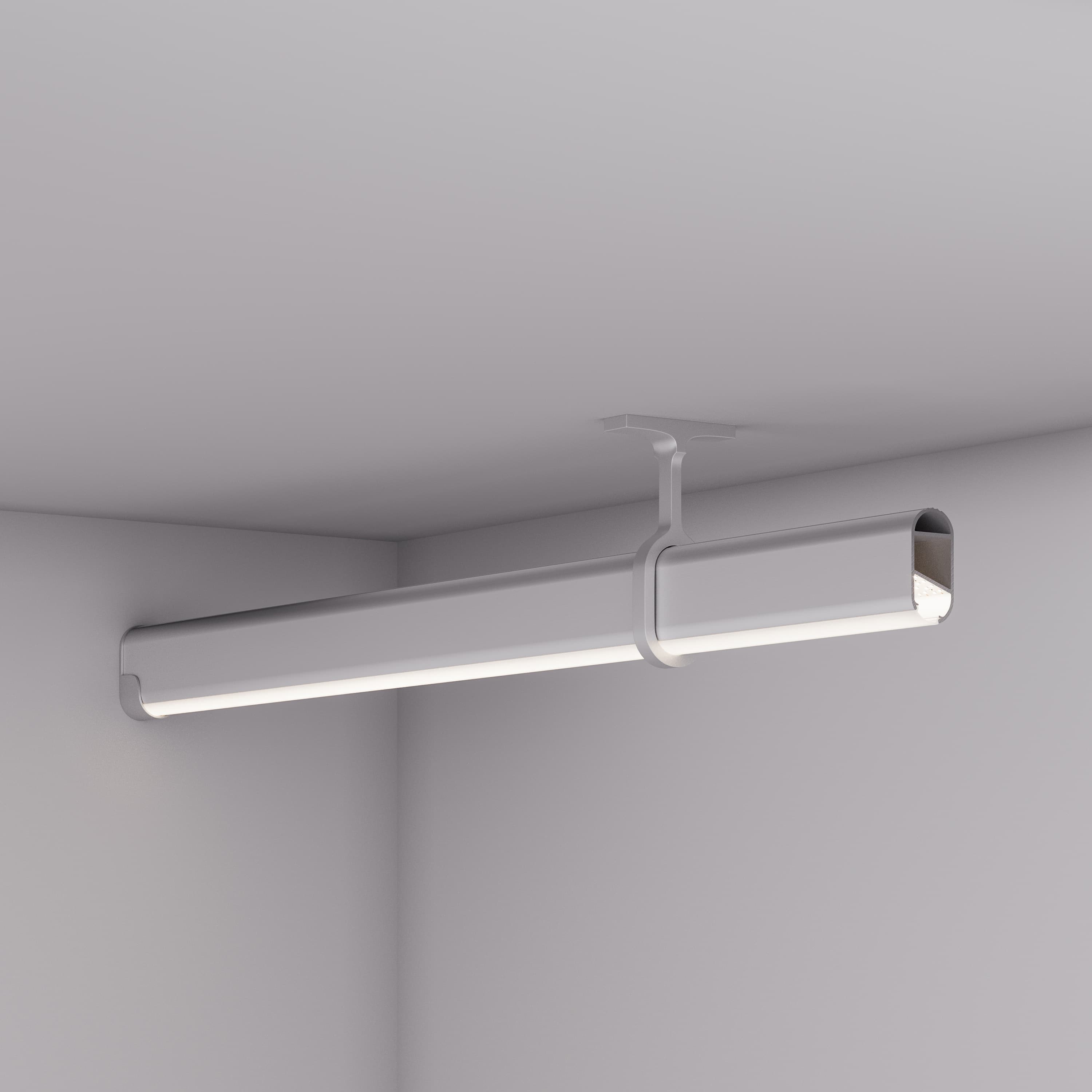 Профиль WARDROBE-1530-2000 ANOD (Arlight, Алюминий) 050153 — фото 5