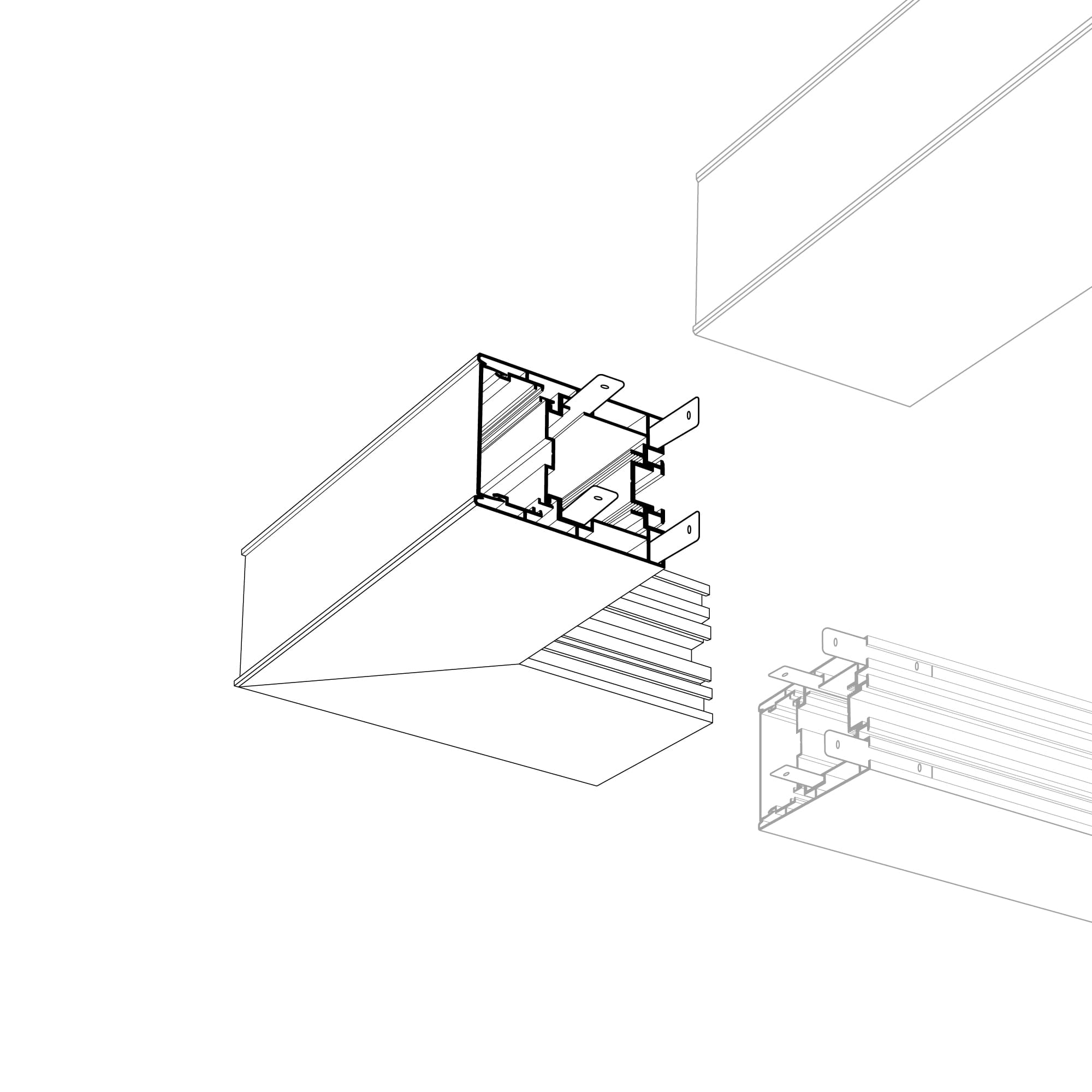 Угол S2-LINE-5470-L90W внешний (Arlight, Металл) 021257 Arlight — фото 2