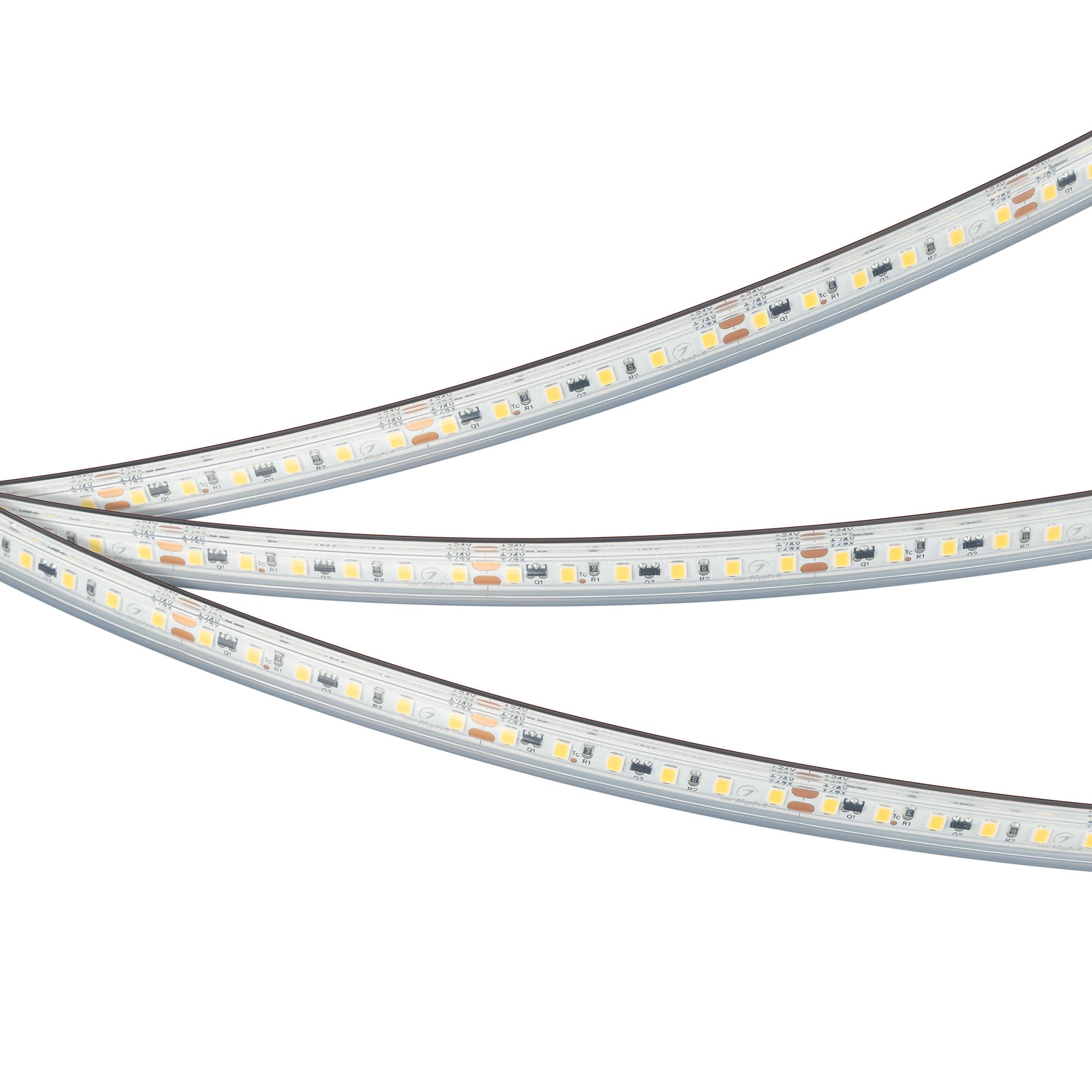 Светодиодная лента герметичная IC-PS-A120-10mm 24V White6000 (9.6 W/m, IP67, 2835, 10m) (Arlight, стабилизированная) 050631 — фото 3