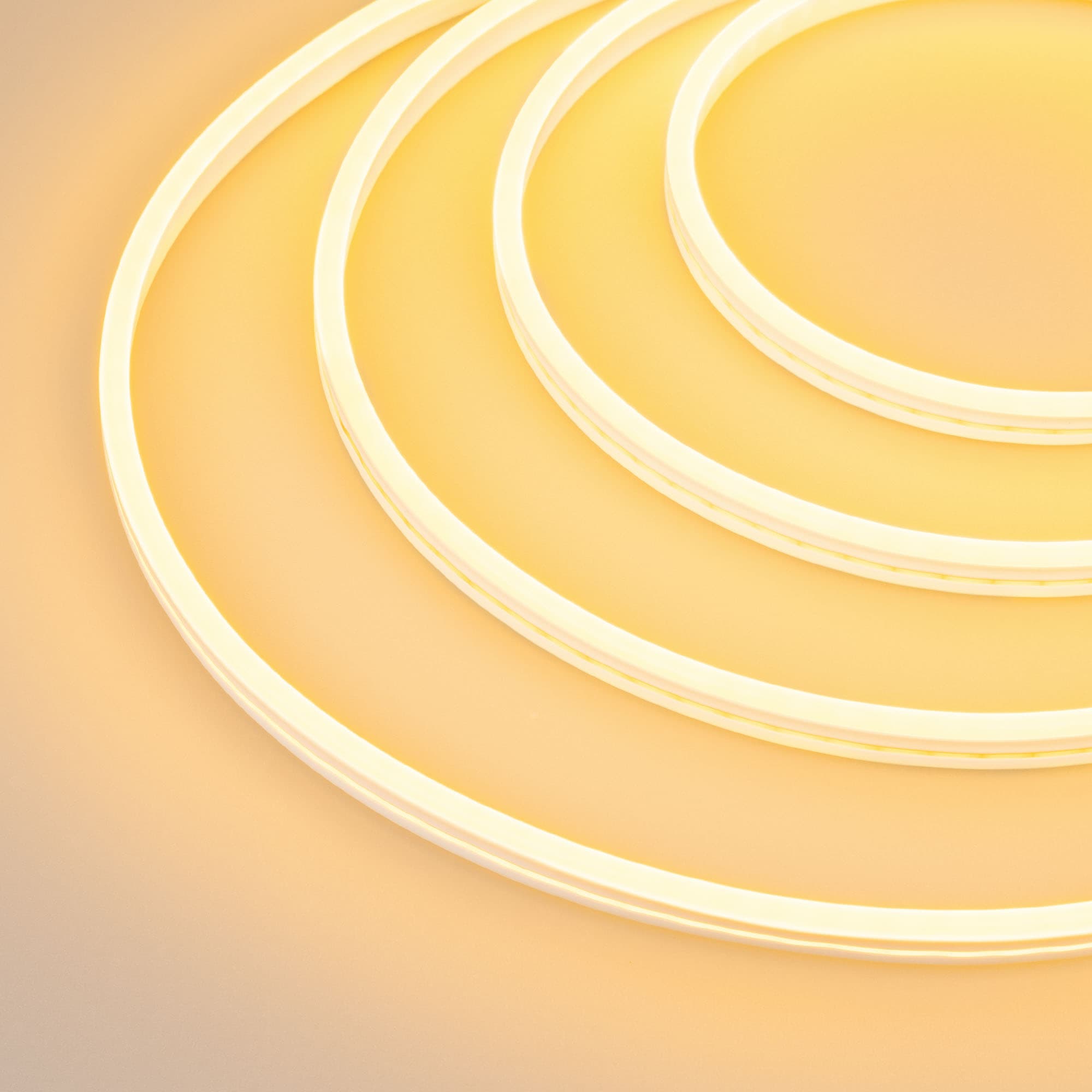 Образец Гибкий неон GALAXY-1206-5000CFS-2835-100 12V Yellow 0.5M (12x6mm, 12W, IP67) (Arlight, 12 Вт/м, IP67) 030962