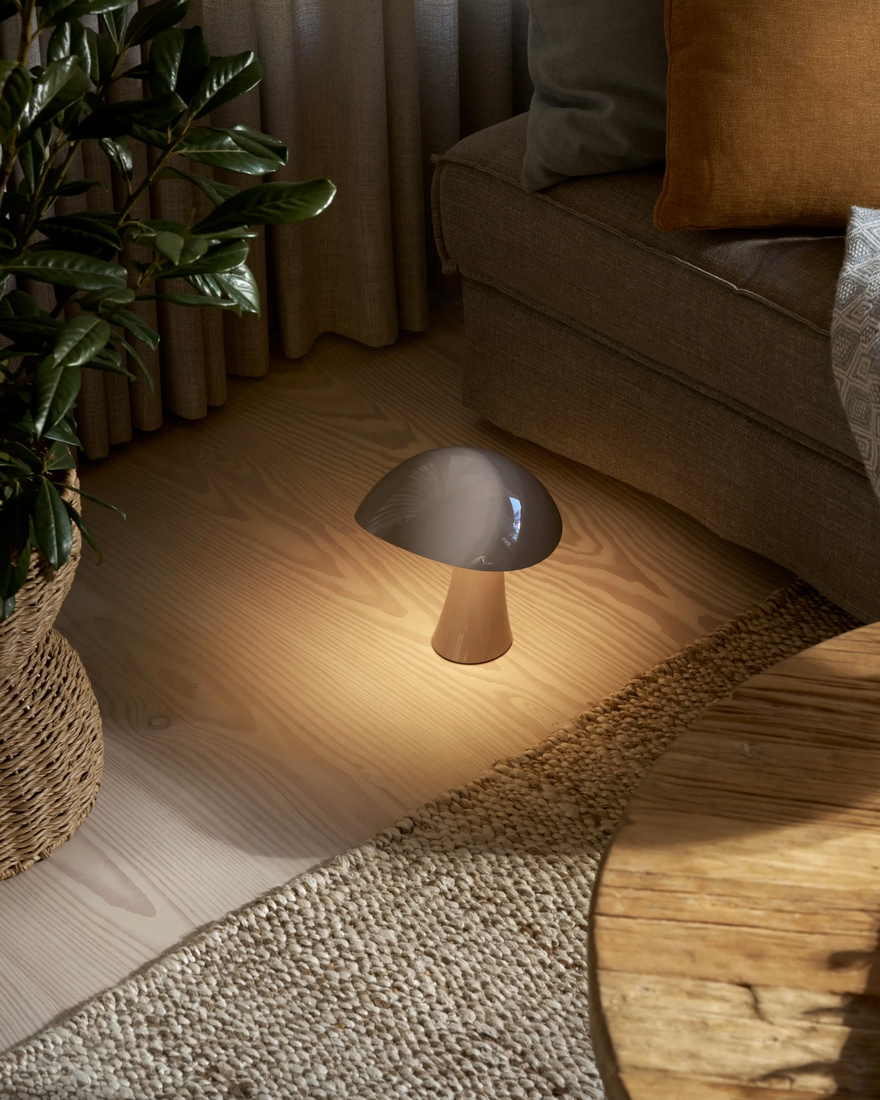 Louis Poulsen Rumee 220 Portable Lamp Earth grey Ø 220 — фото 6