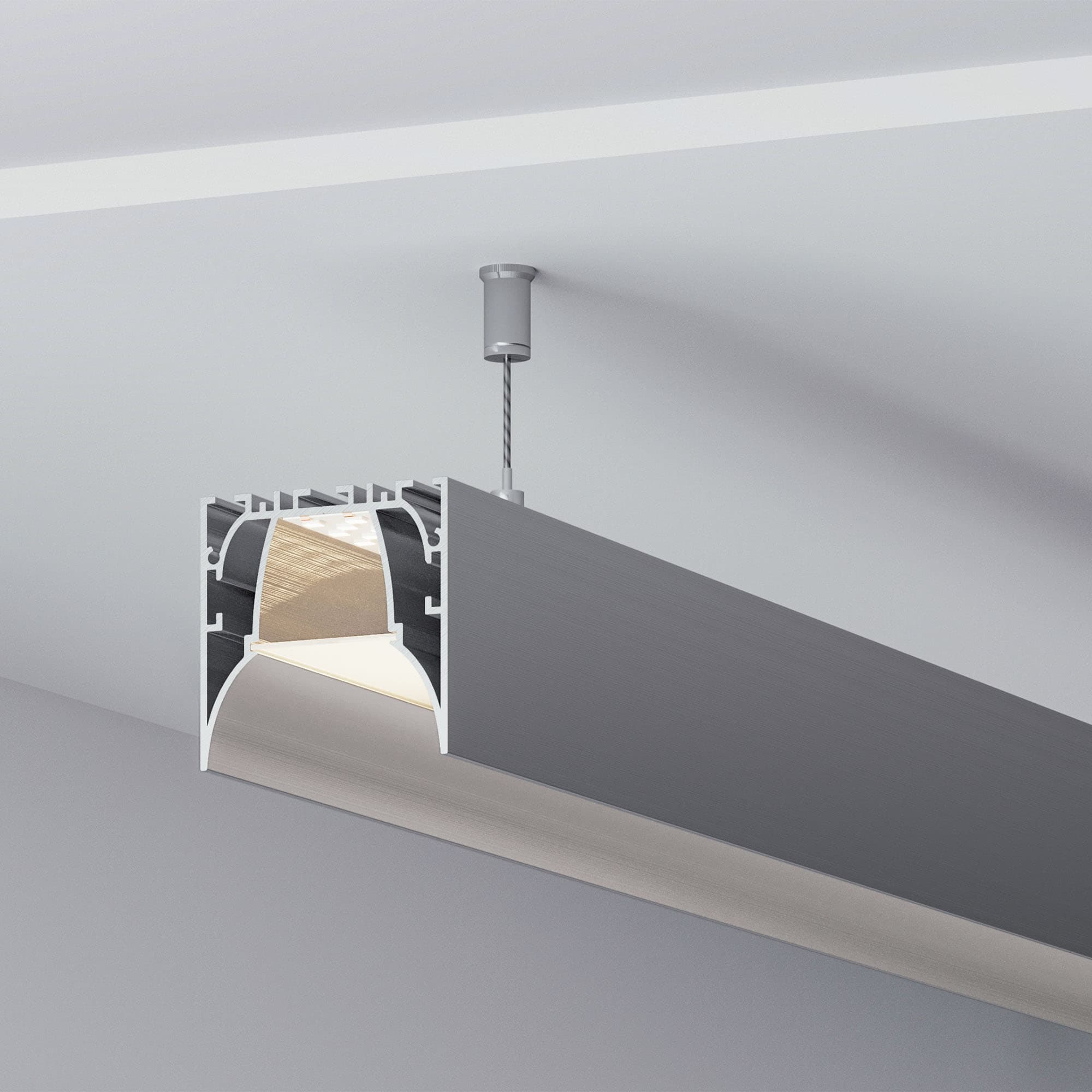 Профиль ARH-LINE-5050-COMFORT-2000 ANOD (Arlight, Алюминий) 036353 — фото 5