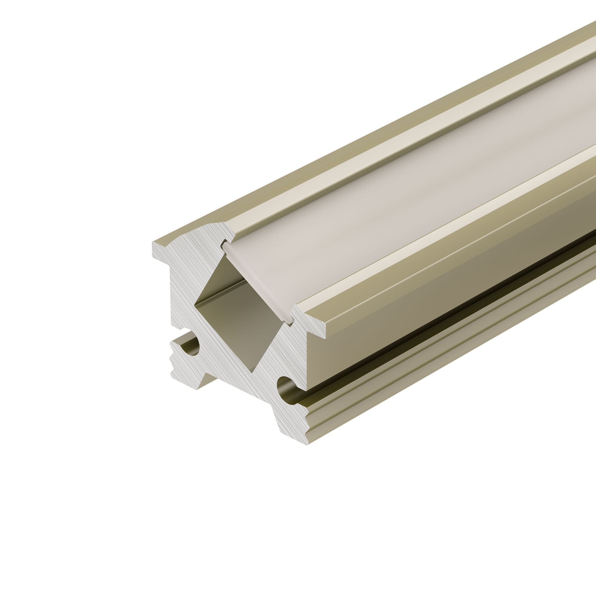 Профиль SL-BEVEL-H12-F13-2000 ANOD OLIVE GREY (Arlight, Алюминий) 045328 — фото 1