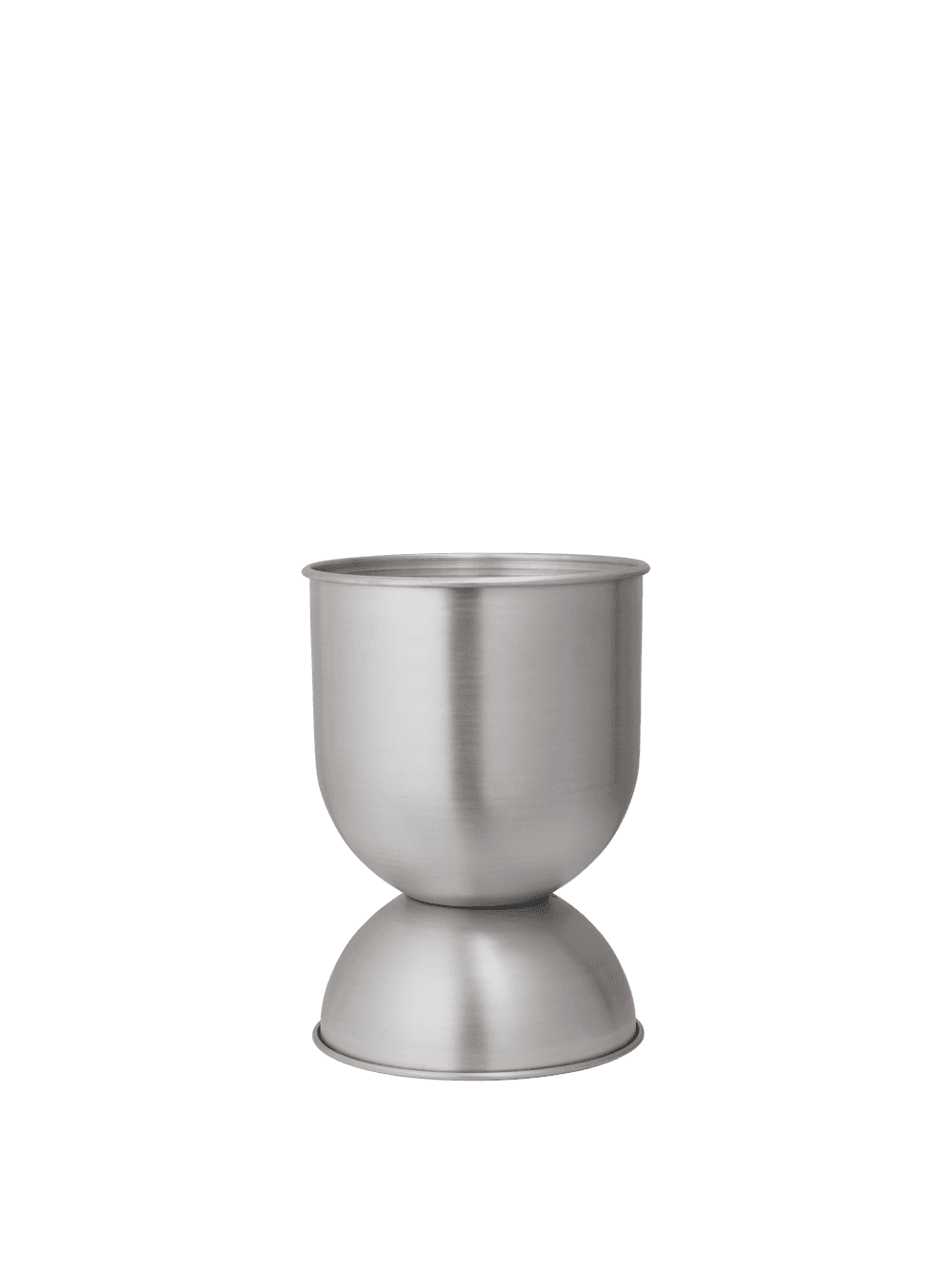 Ferm Living Hourglass Pot - Small - Aluminium ferm LIVING — фото 2