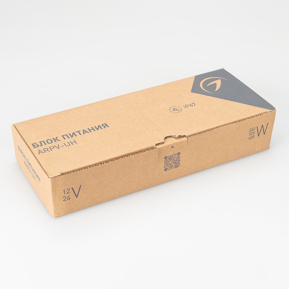 Блок питания ARPV-UH24320A-PFC-0-10V (24V, 13.3A, 320W) (Arlight, IP67 Металл, 7 лет) 026574 — фото 3