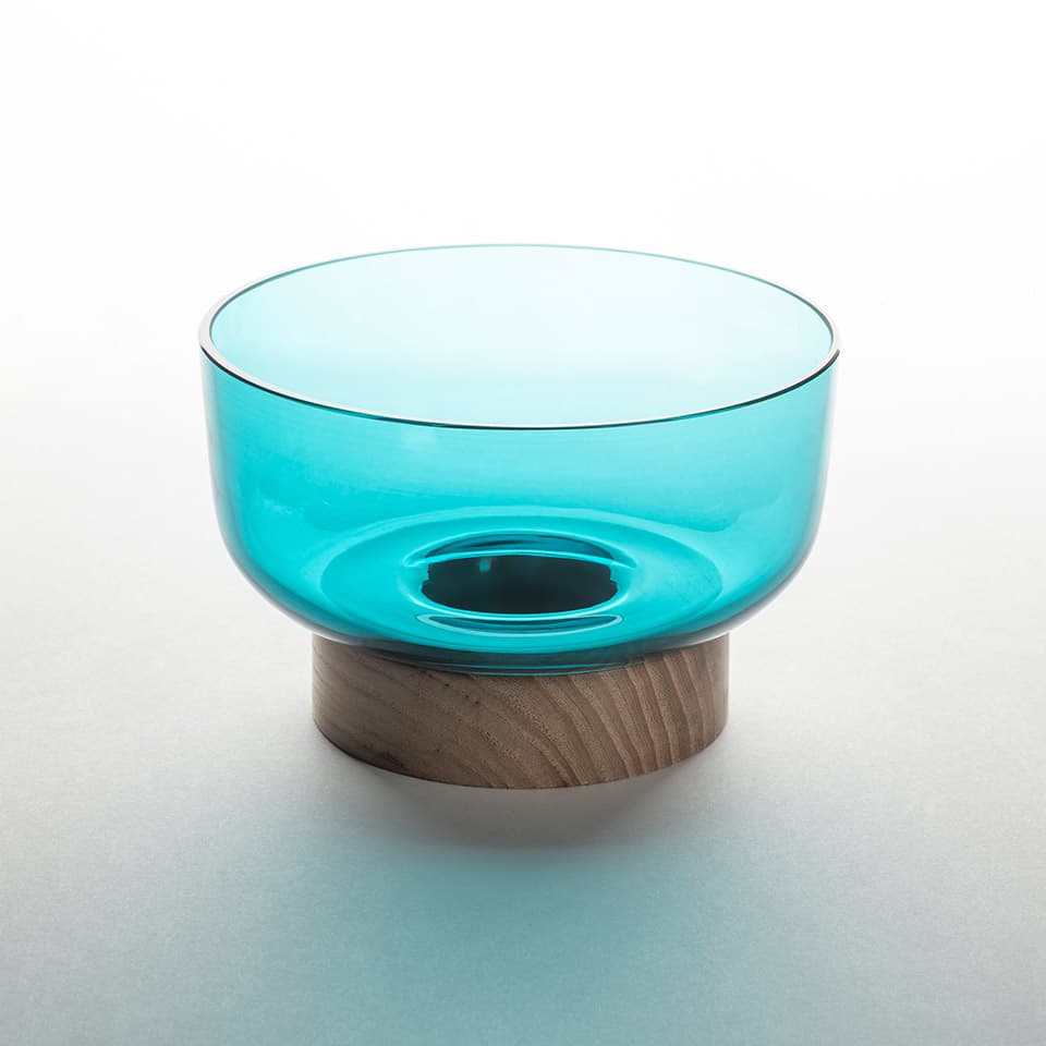 Artemide Bontà Base + Turquoise Bowl