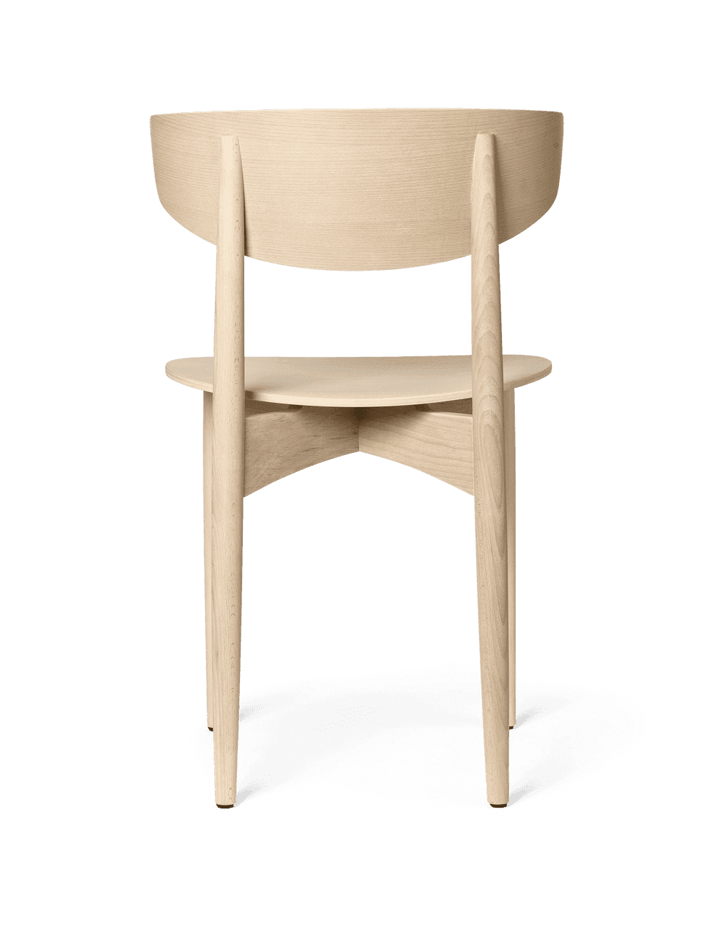 Ferm Living Herman Dining Chair - Wood - White Oiled Beech ferm LIVING — фото 4
