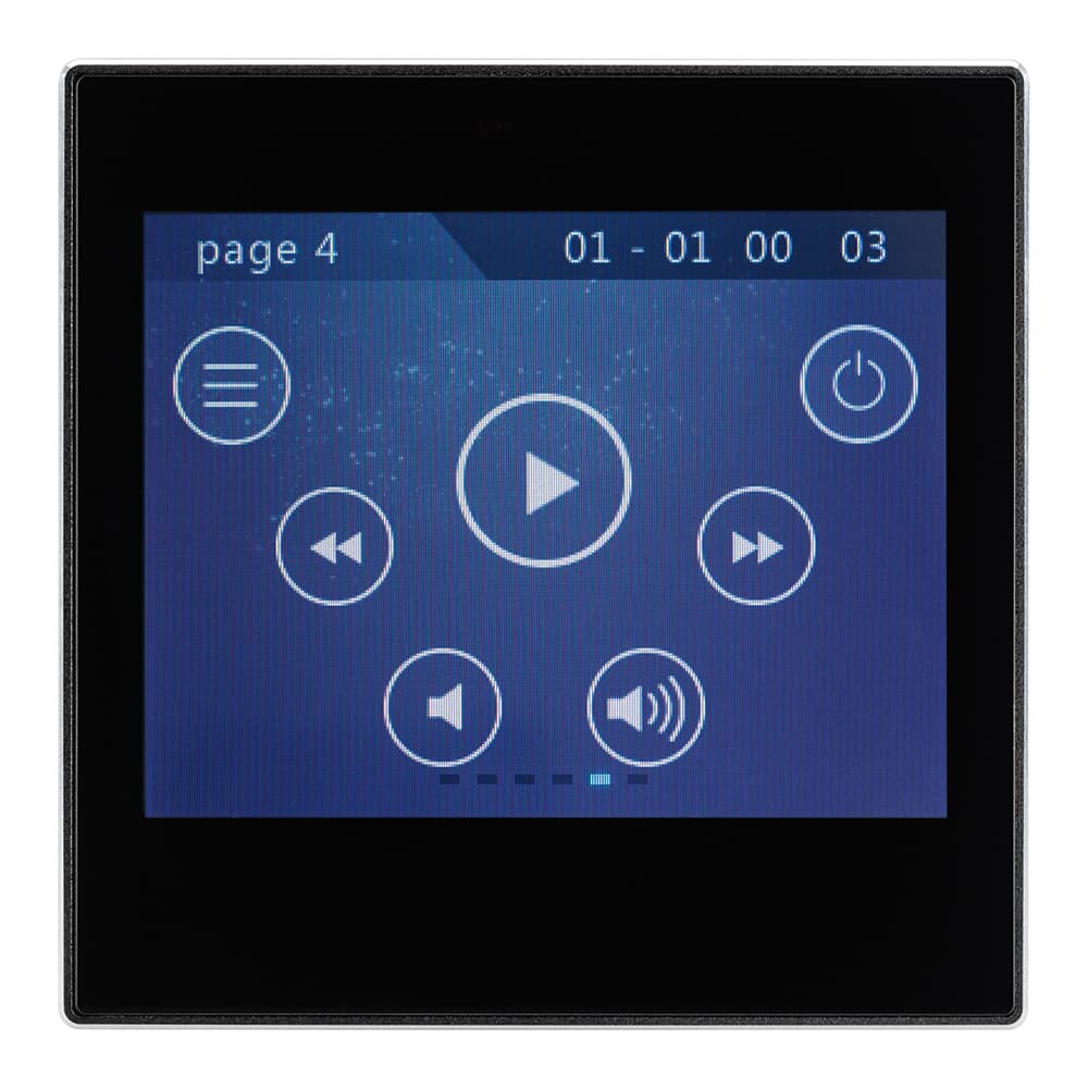 Панель Sens SR-KN3521-IN Black (KNX, MULTI) (Arlight, -) 023037 — фото 5