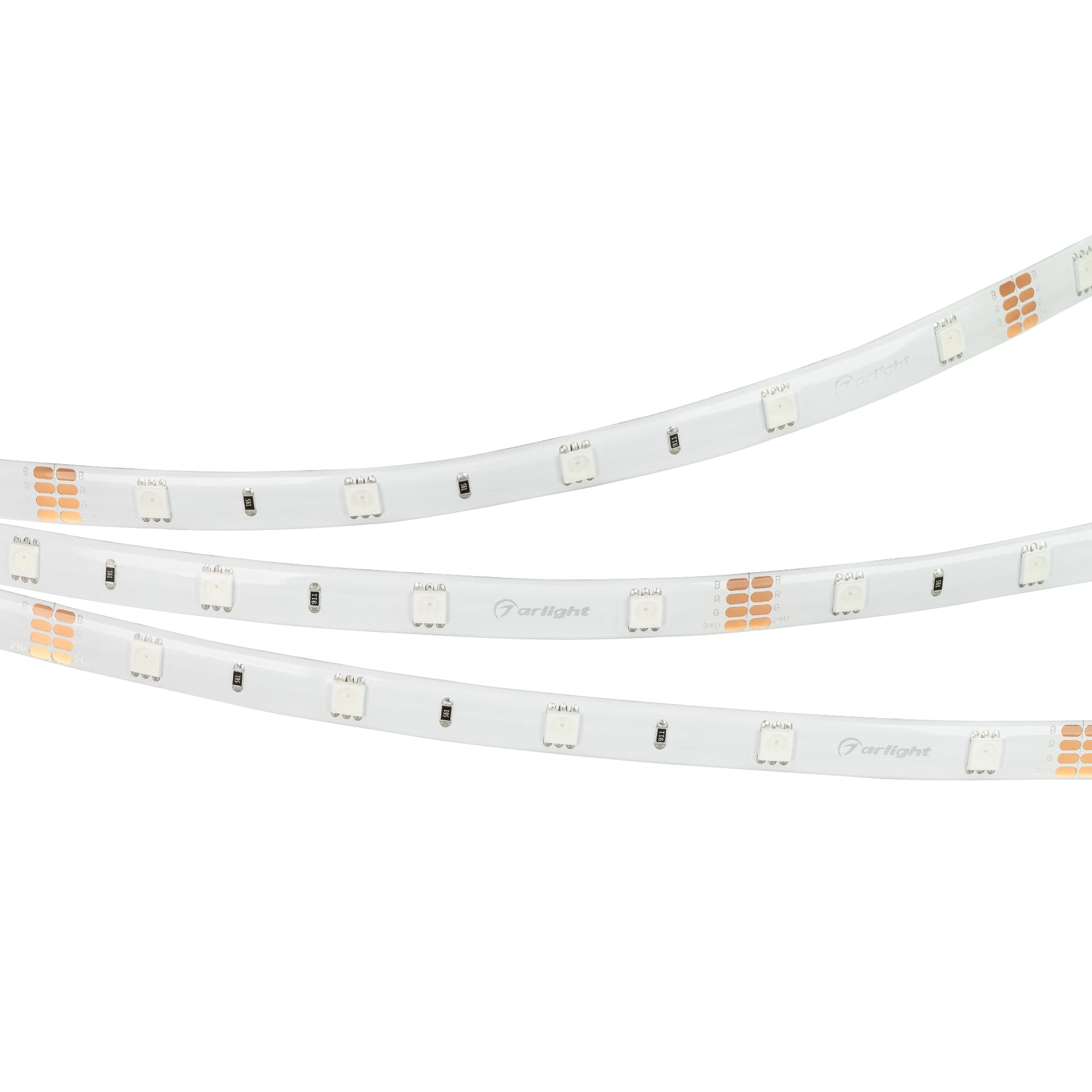 Светодиодная лента герметичная RTW-SE-B30-10mm 24V RGB (7.2 W/m, IP65, 5060, 5m) (Arlight, 7.2 Вт/м, IP65) 021732(2) — фото 3