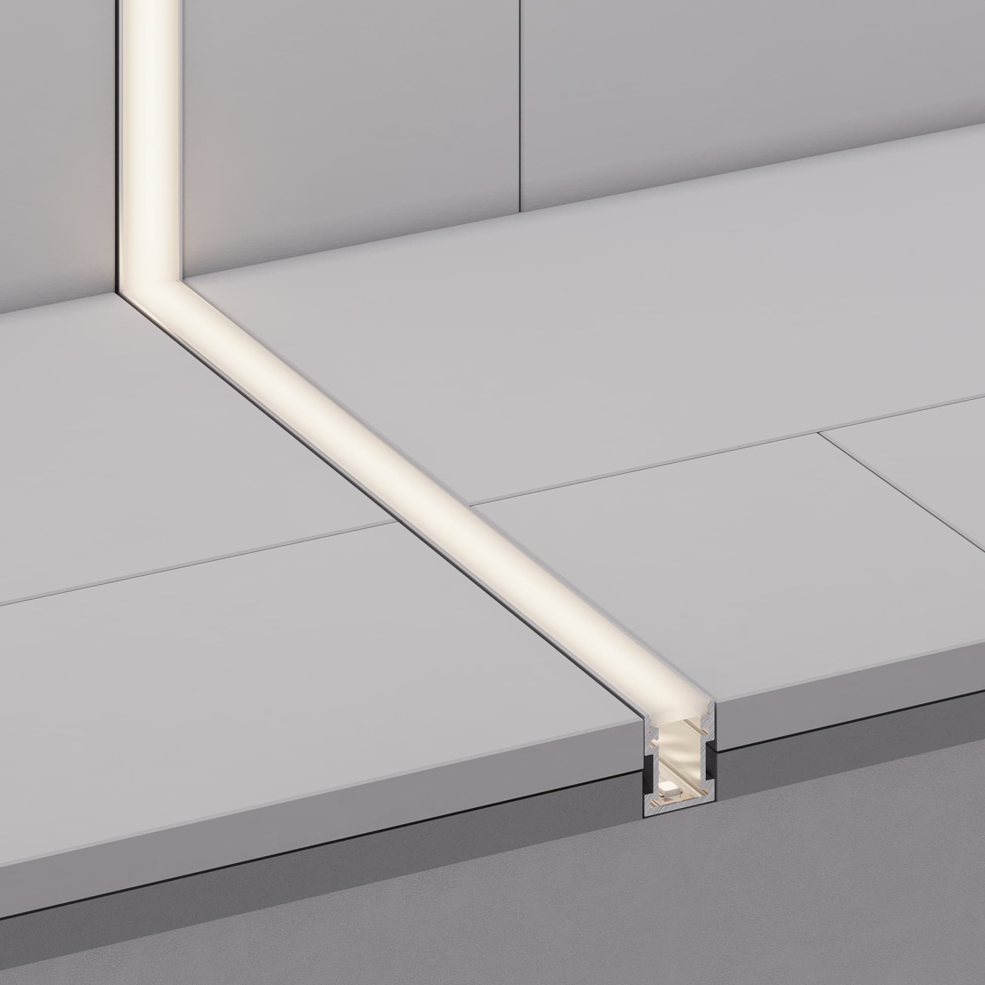 Профиль FLOOR22-H27-2000 ANOD (Arlight, Алюминий) 060246 — фото 5