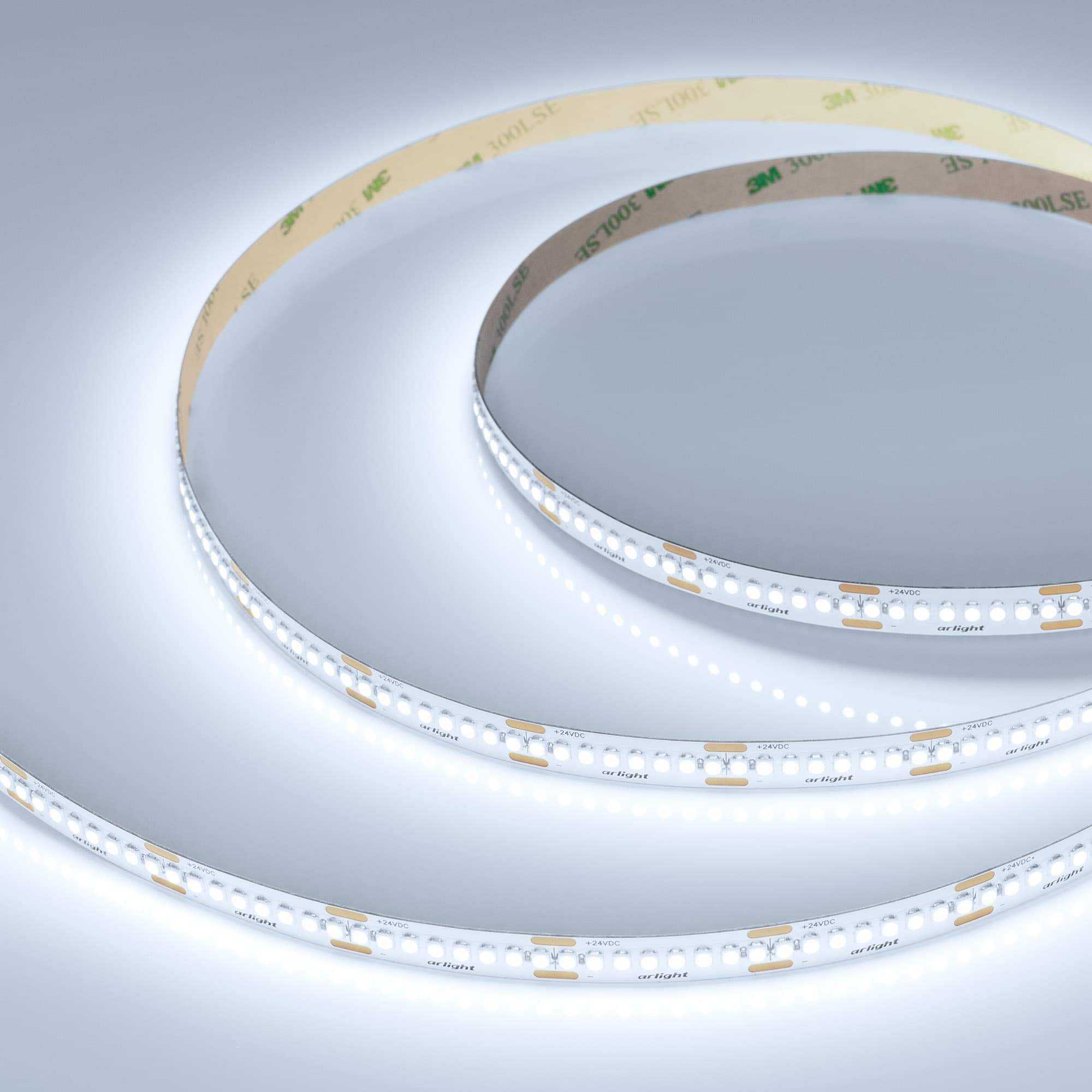 Светодиодная лента UL-A240-10mm 24V White6000 (19 W/m, IP20, 5m) (Arlight, 7 лет) 048123 — фото 1