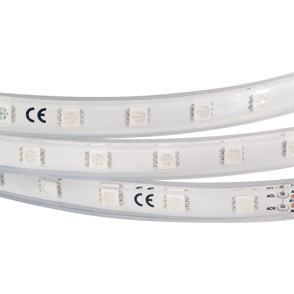 Светодиодная лента ARL-W5060PG-54-220V Green (540 LED, 10m) (Arlight, 9 Вт/м, IP67) 020453