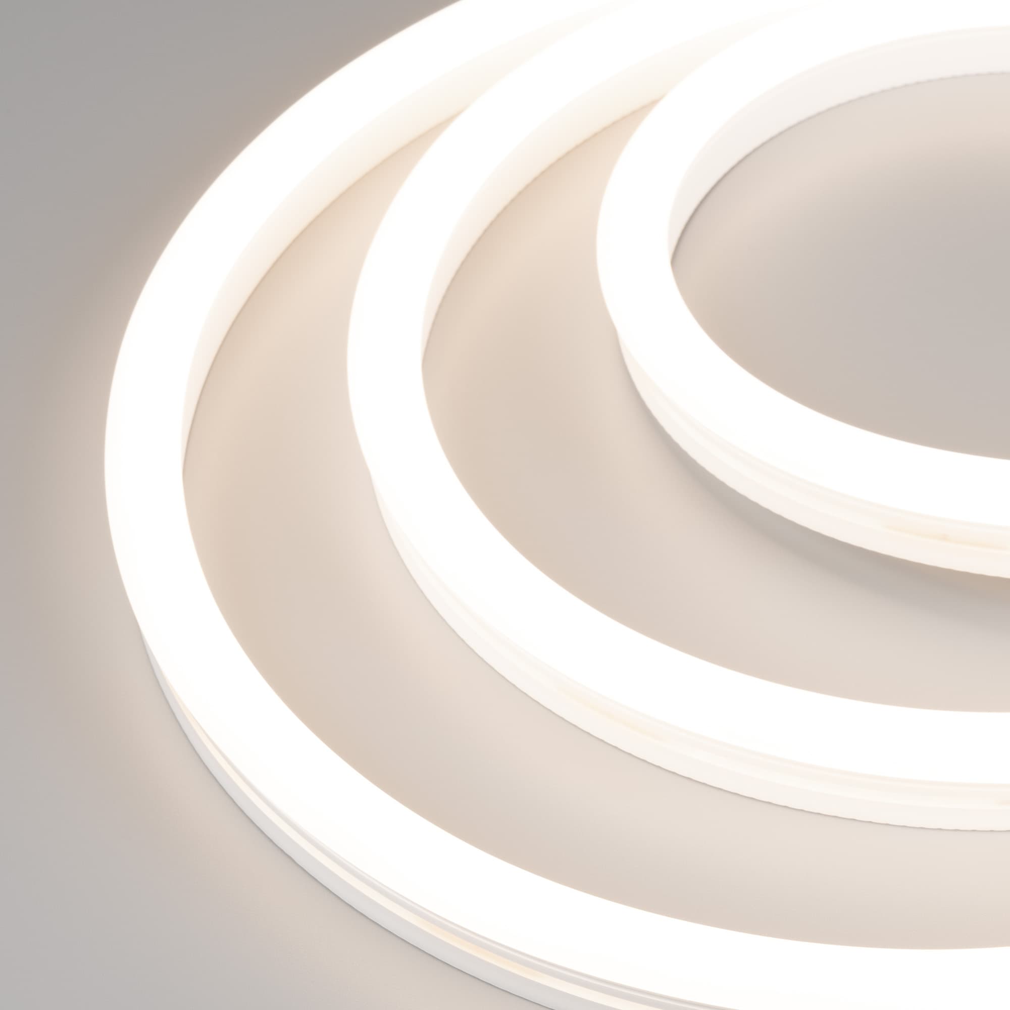 Светодиодная лента герметичная WAVE-SIDE-A120-12x25mm 230V Day4000 (12 W/m, IP67, 50m, wire x2) (Arlight, Грибовидная форма) 047810