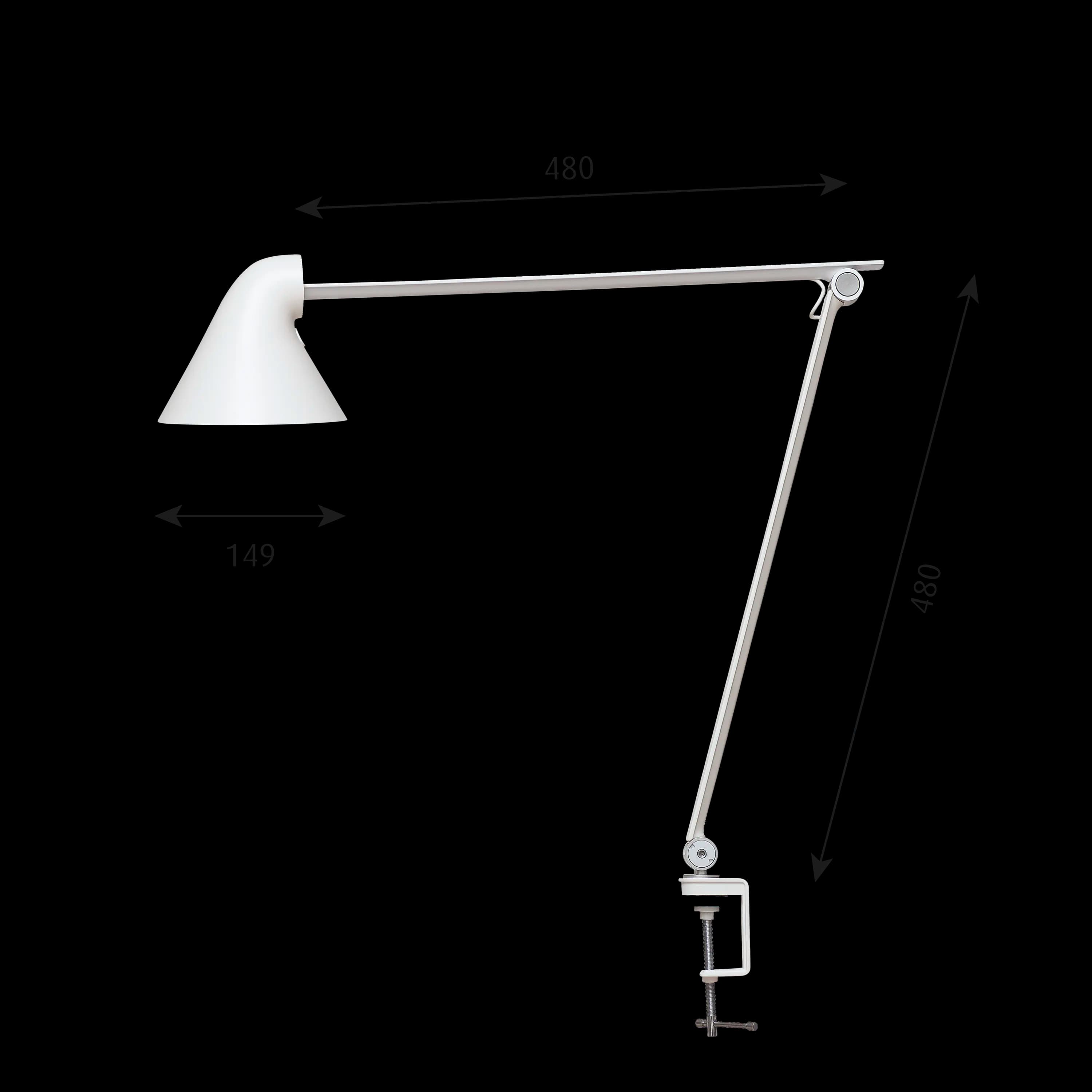 Louis Poulsen NJP Table Lamp White — фото 9