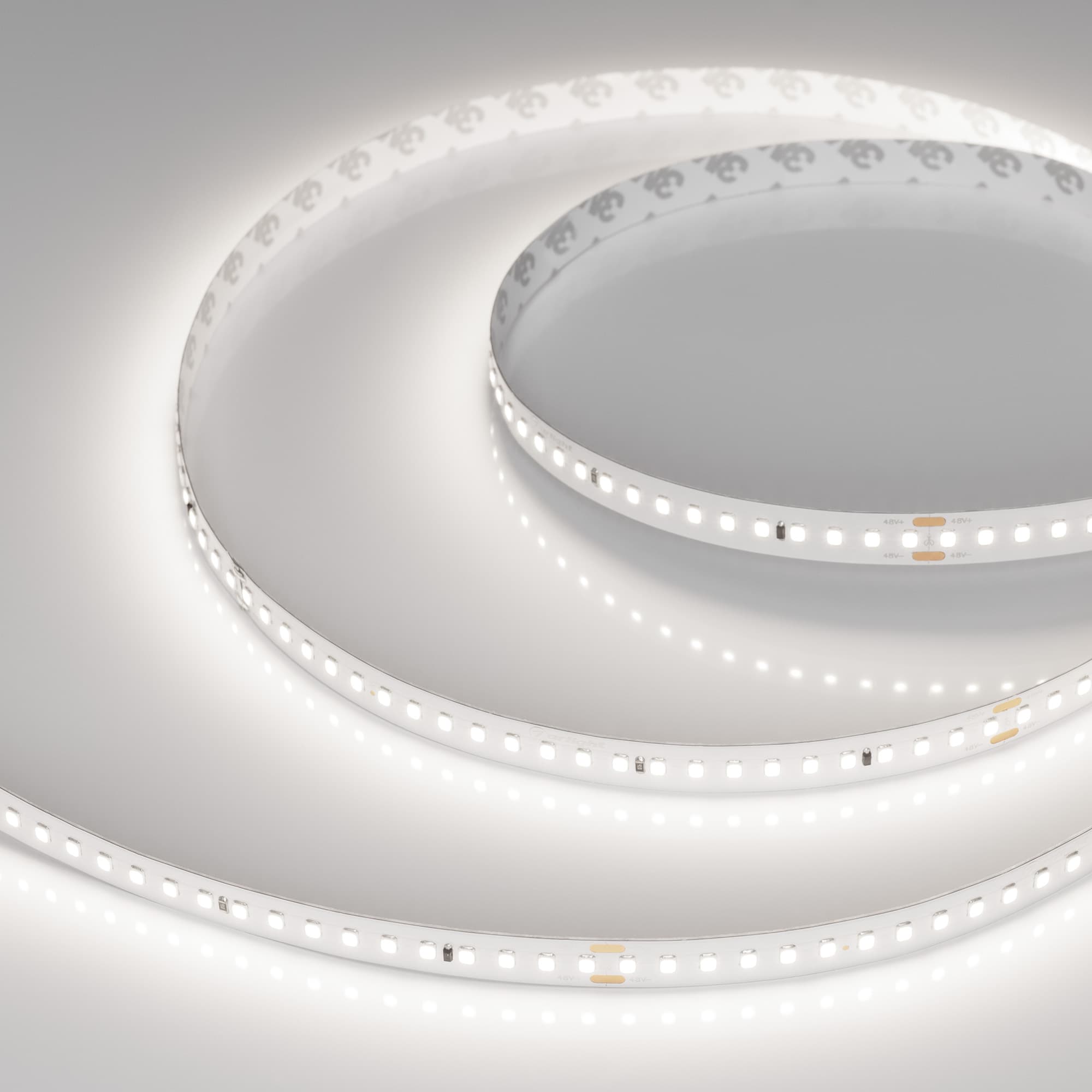 Светодиодная лента IC-A144-12mm 48V Day5000 (5.8 W/m, IP20, 2835, 50m) (Arlight, 5.8 Вт/м, IP20) 026982(2) — фото 1