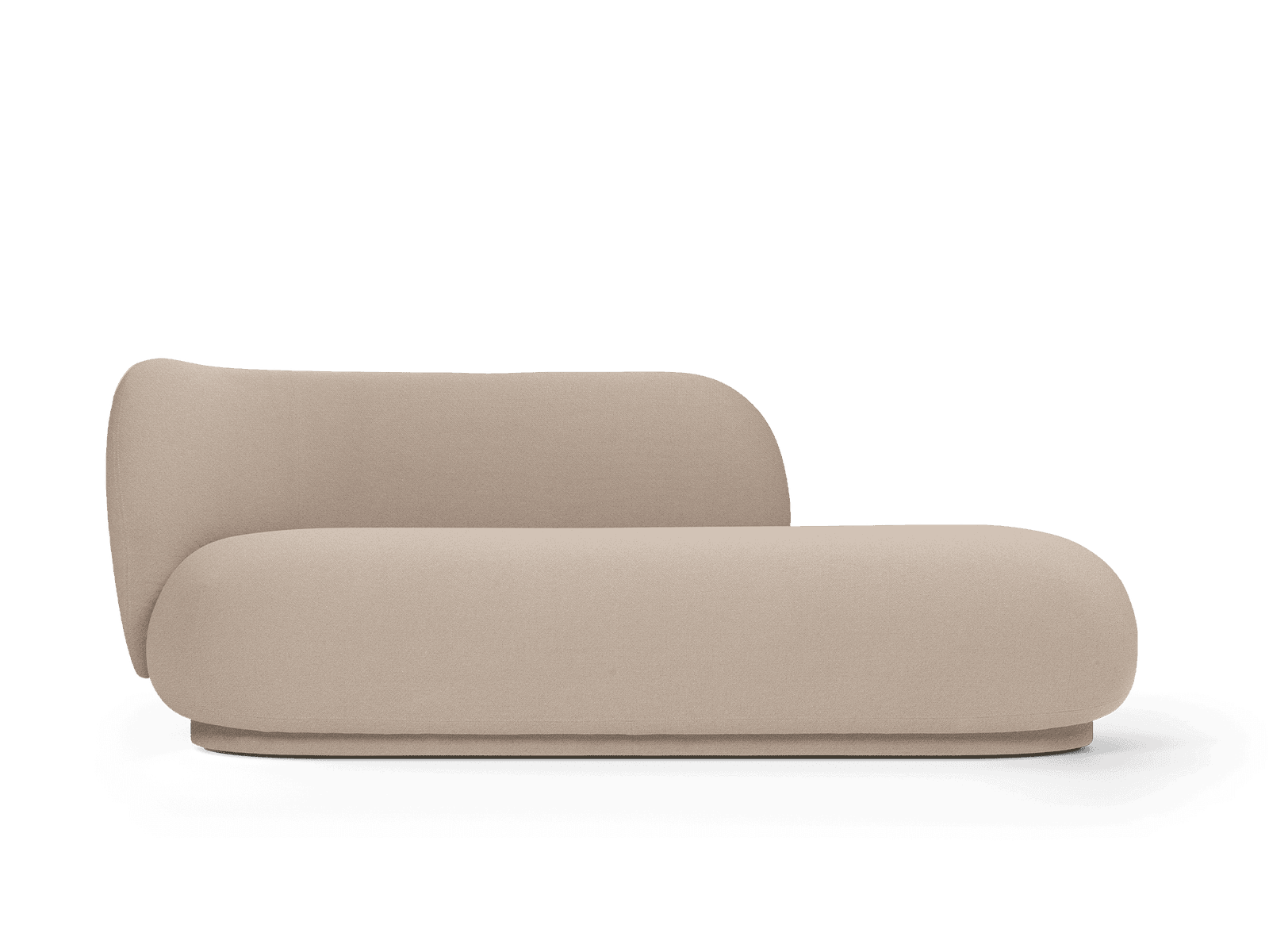 Ferm Living Rico Divan Left - Grain - Cashmere