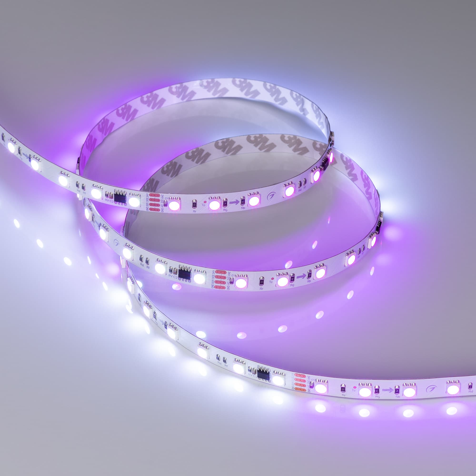Светодиодная лента SPI-B60-10mm 24V RGB-PX6-RAM (15 W/m, IP20, 5060, 5m) (Arlight, бегущий огонь) 033447 — фото 2