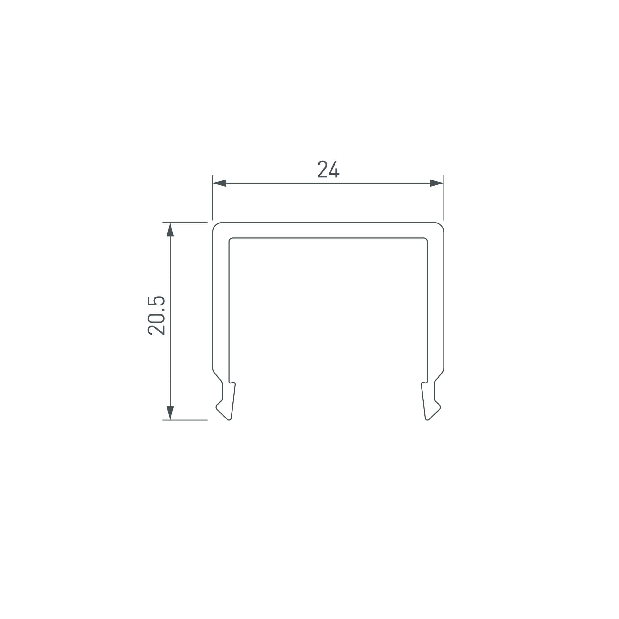 Экран G-K матовый для PLS-GIP (Arlight, Пластик) 013884 Arlight — фото 2