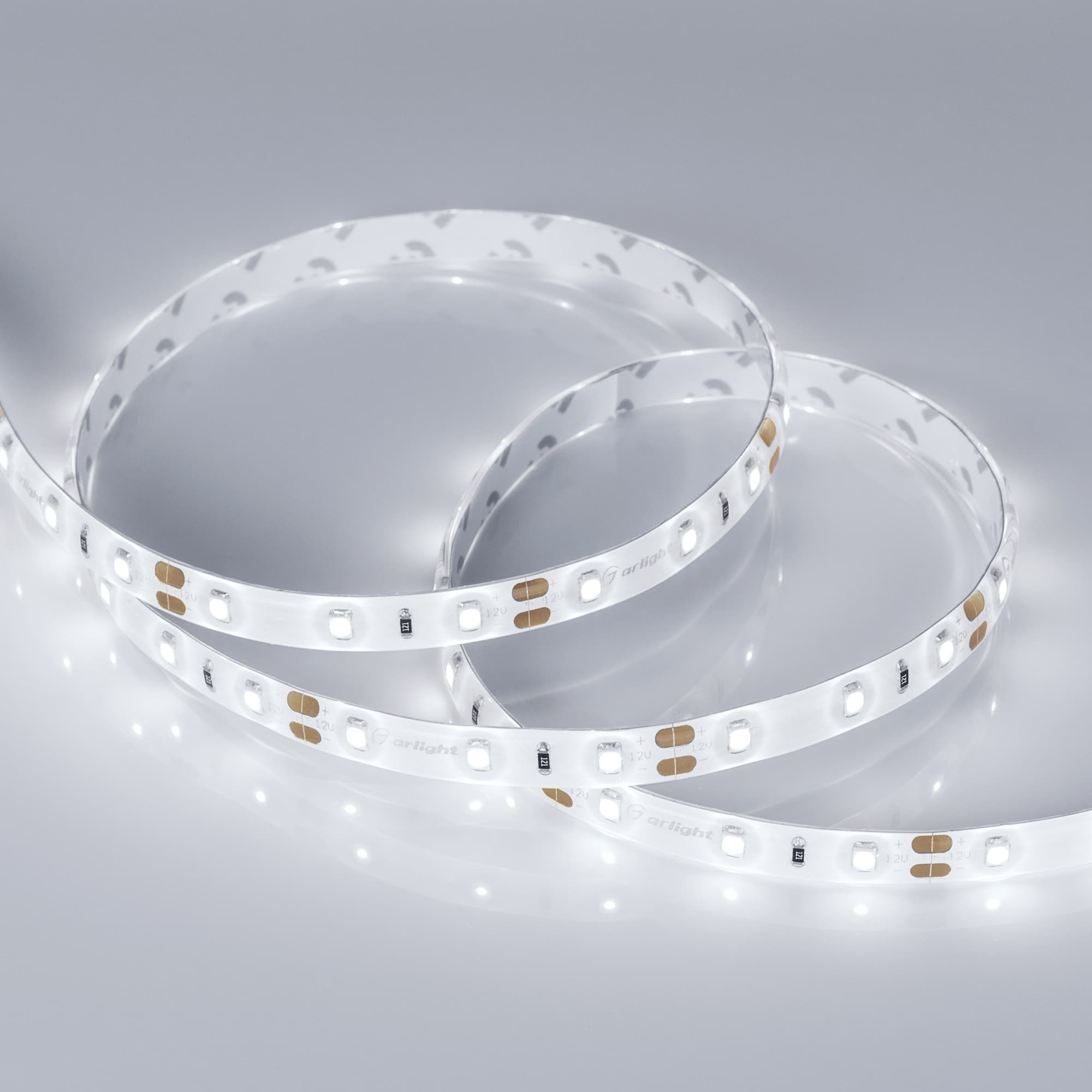 Светодиодная лента герметичная RTW-SE-A60-8mm 12V White6000 (7.2 W/m, IP65, 2835, 5m) (Arlight, -) 020517(2) — фото 2