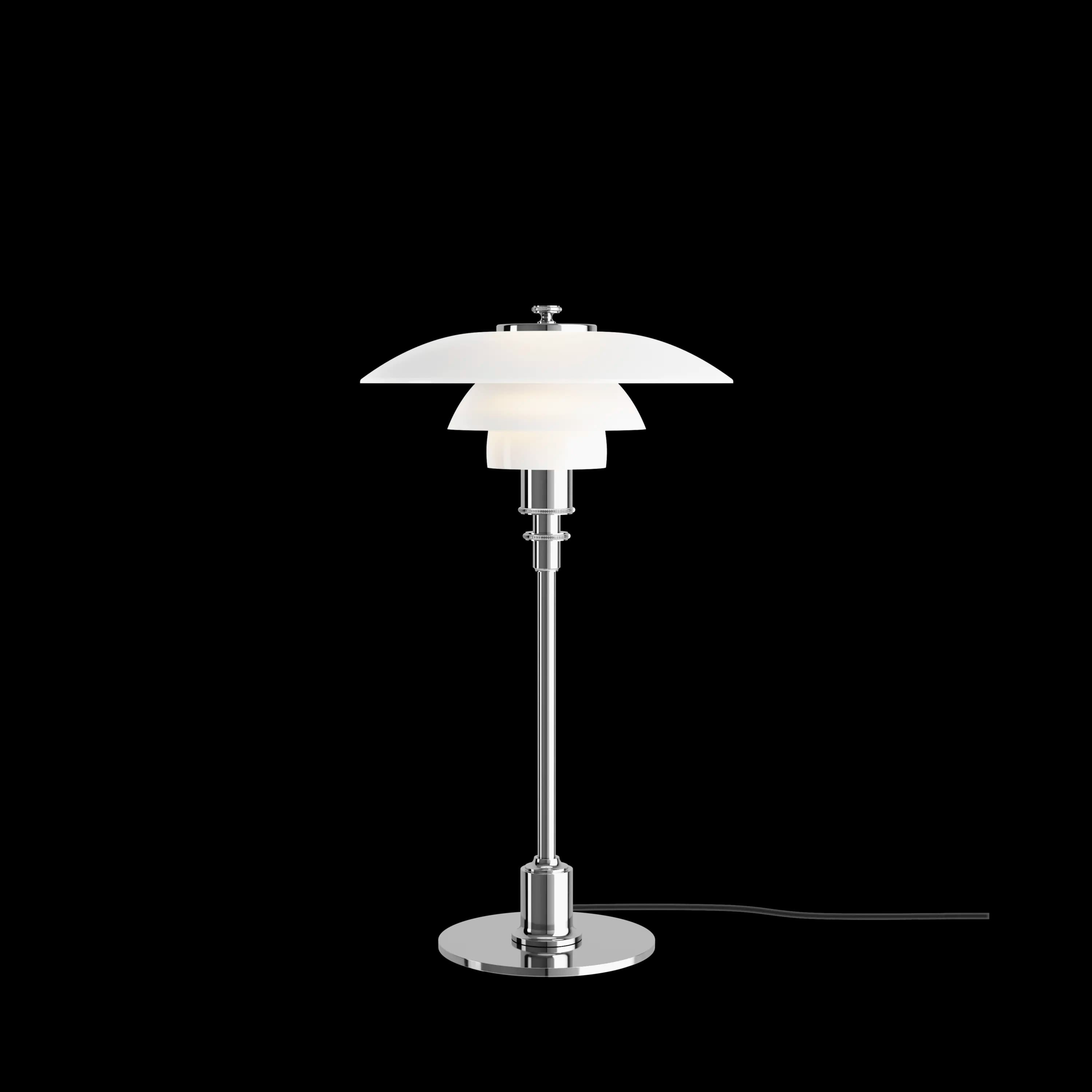 Louis Poulsen PH 2/1 Table Lamp High lustre chrome plated — фото 1