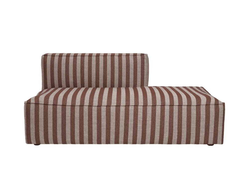 Ferm Living Catena Sofa Open End Right L301 - Louisiana - Sand/Chocolate ferm LIVING — фото 2