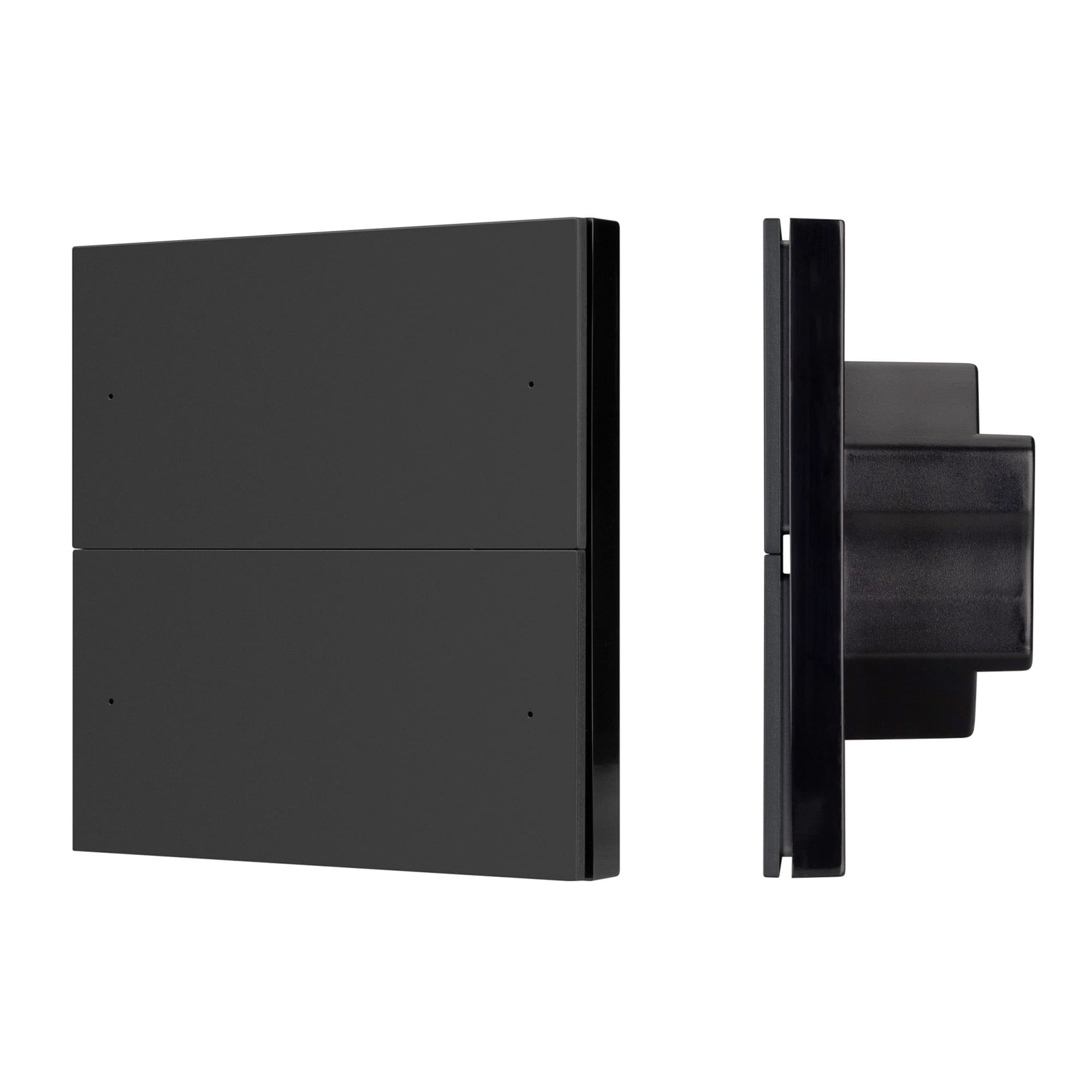 INTELLIGENT ARLIGHT Кнопочная панель SMART DALI-301-22-4K-D2-IN Black (BUS, Frameless) (IARL, IP20 Пластик, 5 лет) 060976