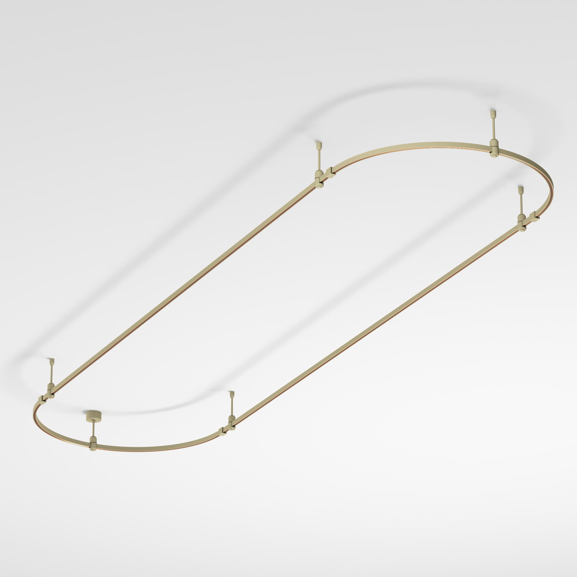 Основание ART-APRIORI-OVAL-ROD-200-3000x1000 (OG) (Arlight, IP20 Металл, 3 года) 054394