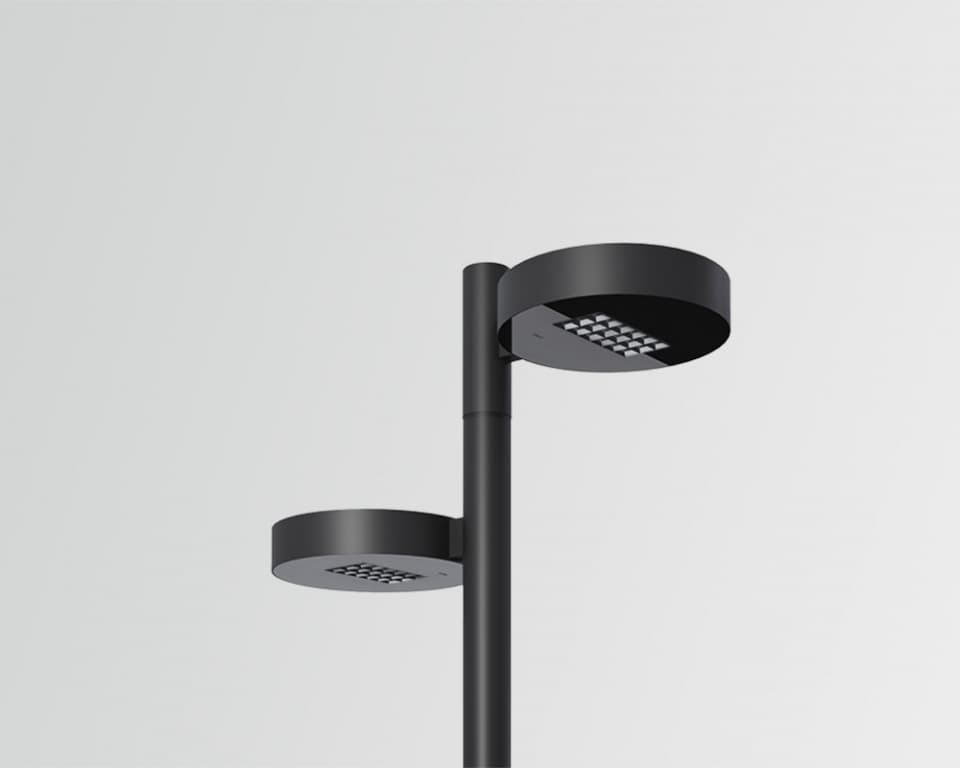 FALDI Консольный парковый светильник AURORA DOUBLE 2x75 — фото 6