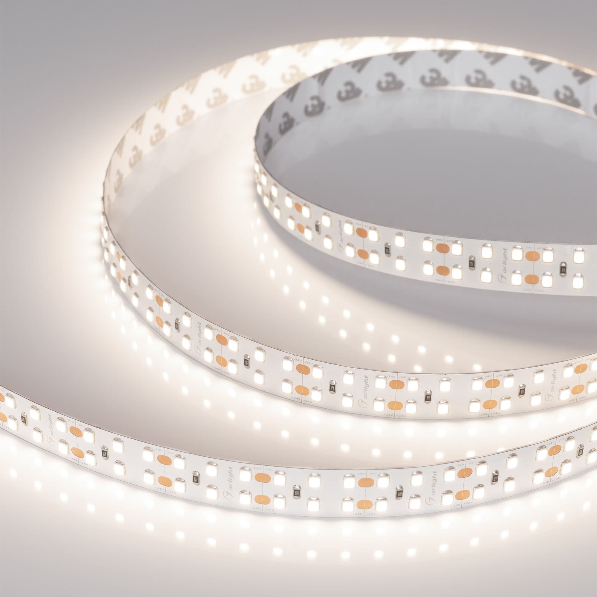 Светодиодная лента RT-A240-15mm 24V Day4000 (19.2 W/m, IP20, 2835, 5m) (Arlight, Открытый) 013474(2) — фото 1