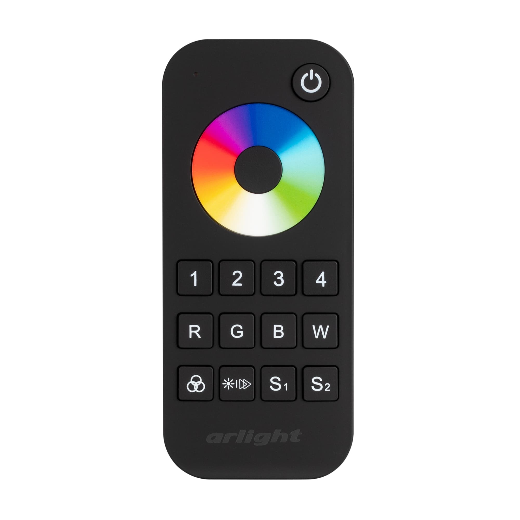Пульт SMART-R26-RGBW Black (4 зоны, 2.4G) (Arlight, IP20 Пластик, 5 лет) 023477 — фото 2