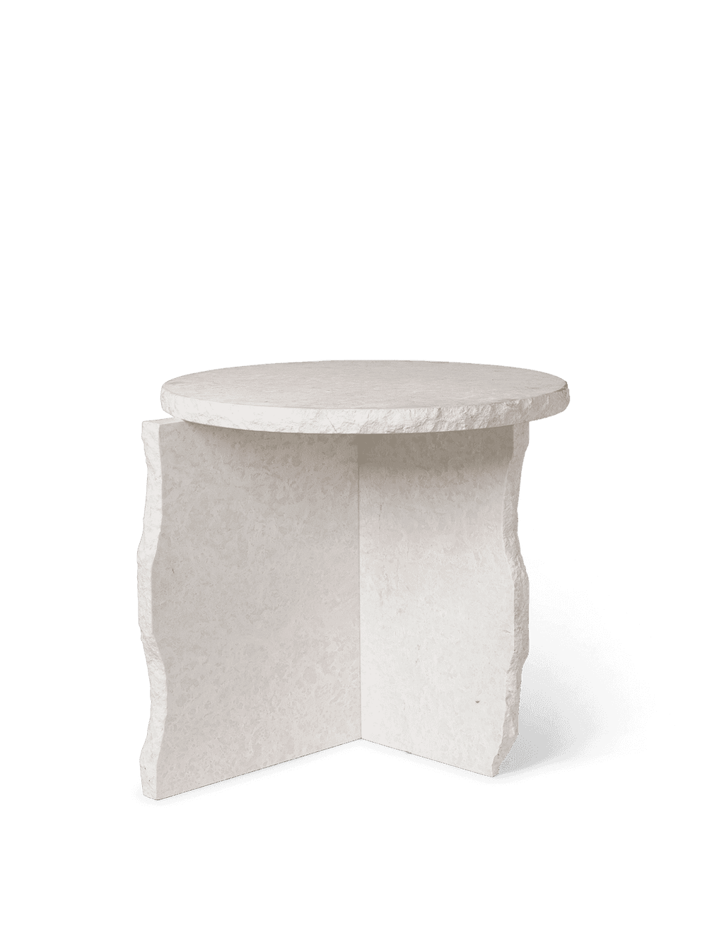 Ferm Living Mineral Sculptural Table - Bianco Curia ferm LIVING — фото 2