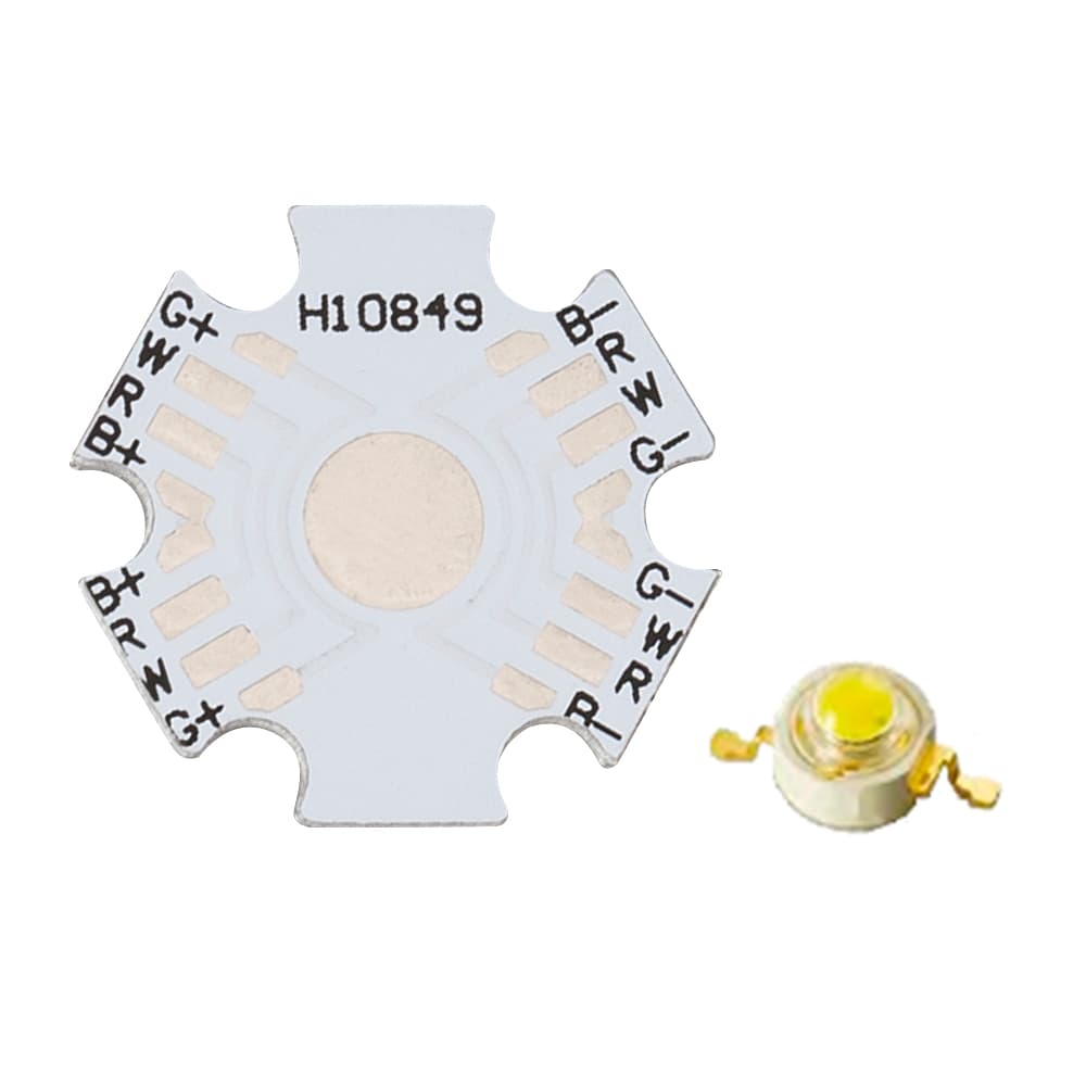 Плата RGBW STAR (Emitter RGBW 1x, W) (Arlight, STAR type) 020450